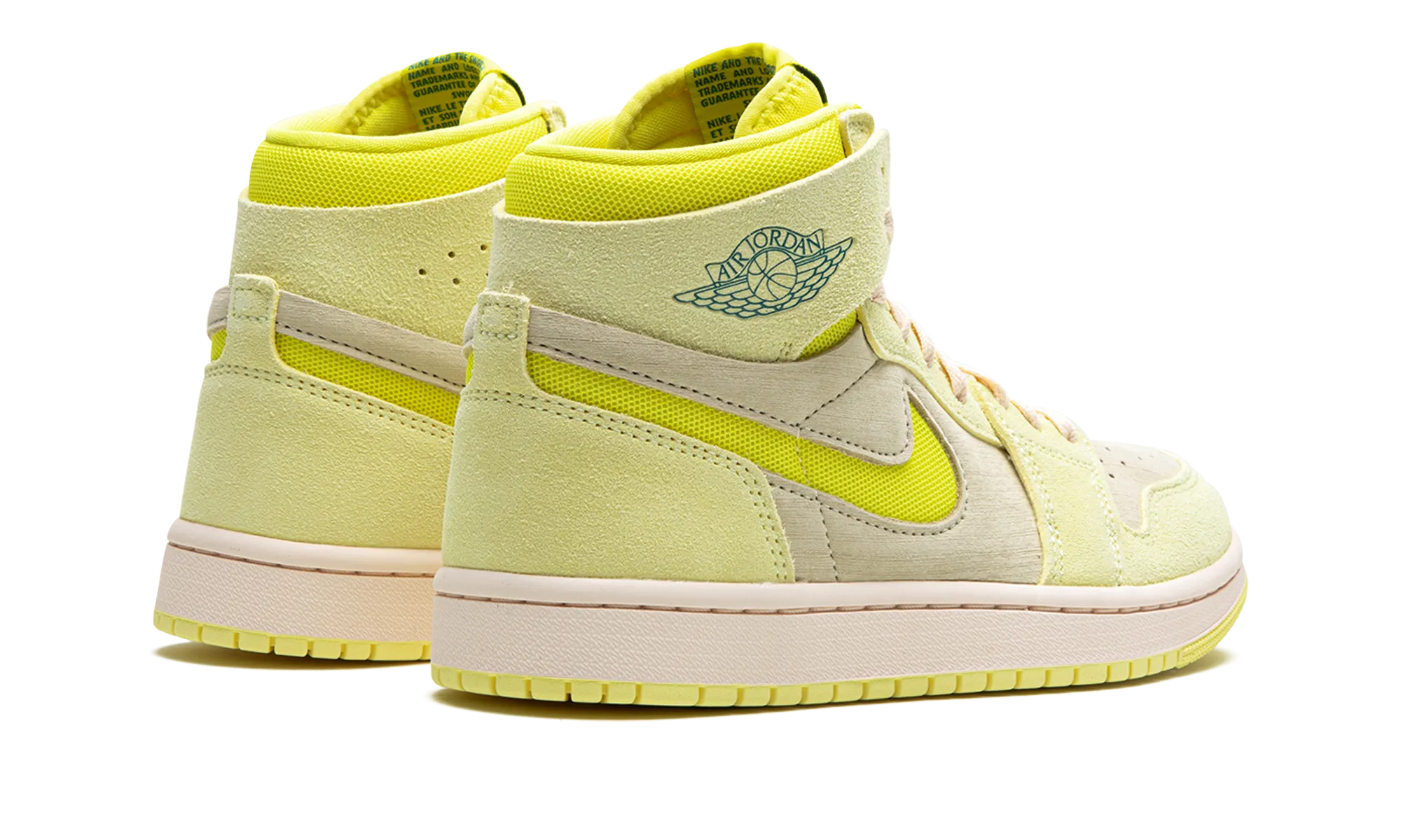 AIR JORDAN 1 ZOOM CMFT 2 WMNS "Citron Tint" Errand Fit Everyday Shoes