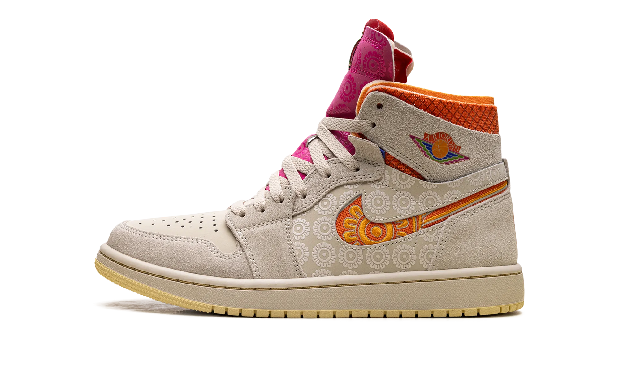 Air Jordan 1 Zoom CMFT "Somos Familia" Comfortable Upper Reinforced Toe Guard