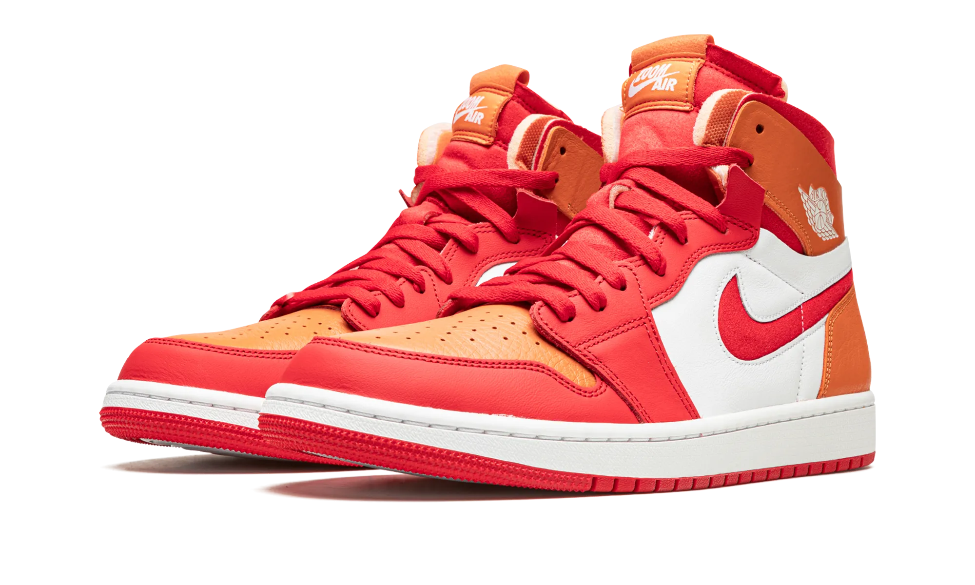 AIR JORDAN 1 ZOOM CMFT WMNS "Red Hot Curry" Versatile Choice