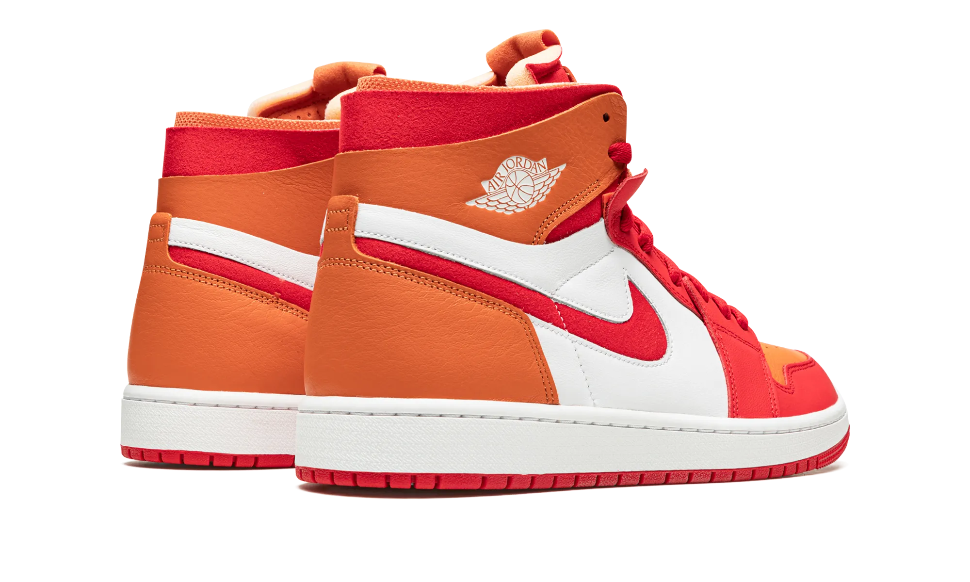 Reflective Upgraded cushioning AIR JORDAN 1 ZOOM CMFT WMNS "Red Hot Curry"