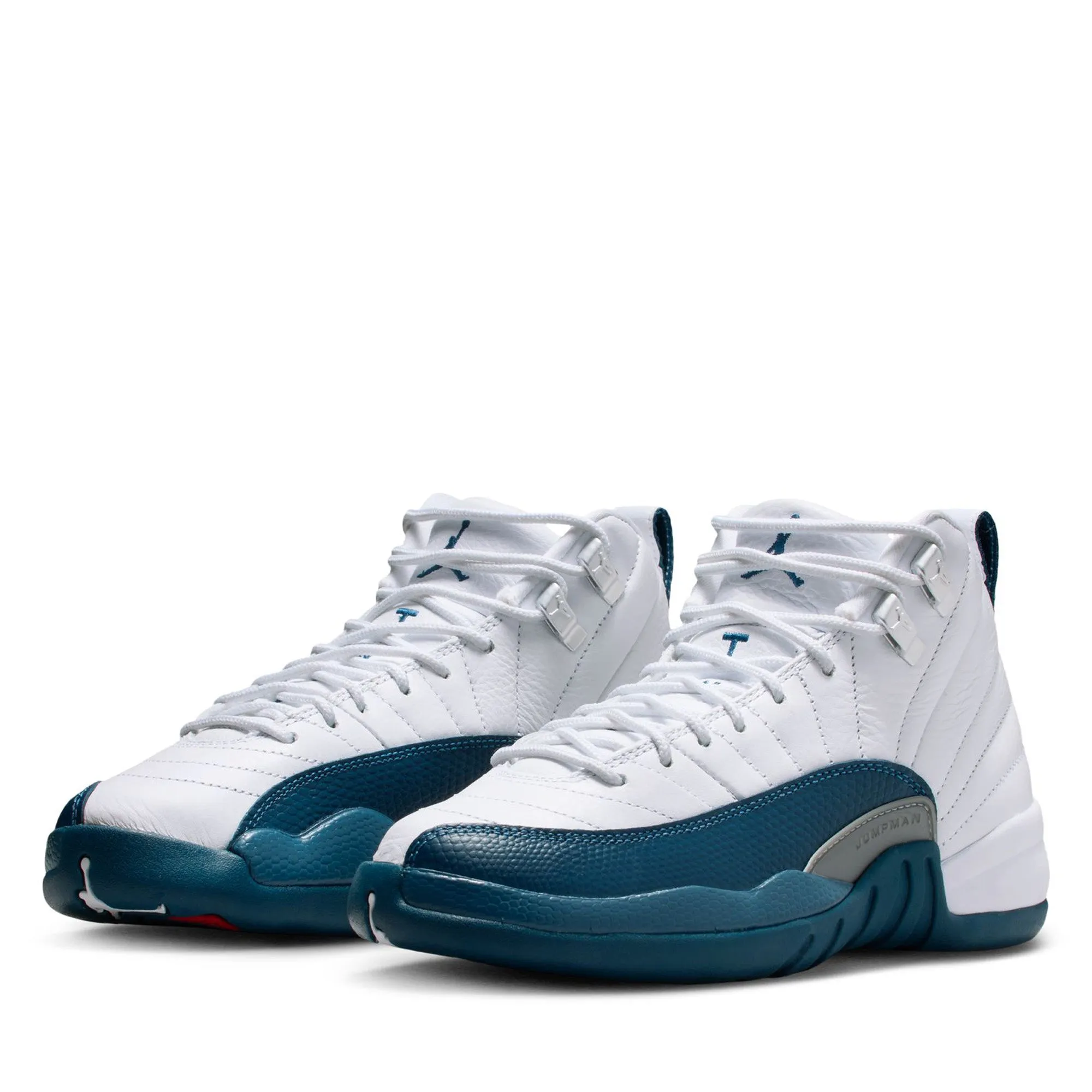 Shock Absorbing Layer Air Jordan 12 Retro (GS) - White/French Blue