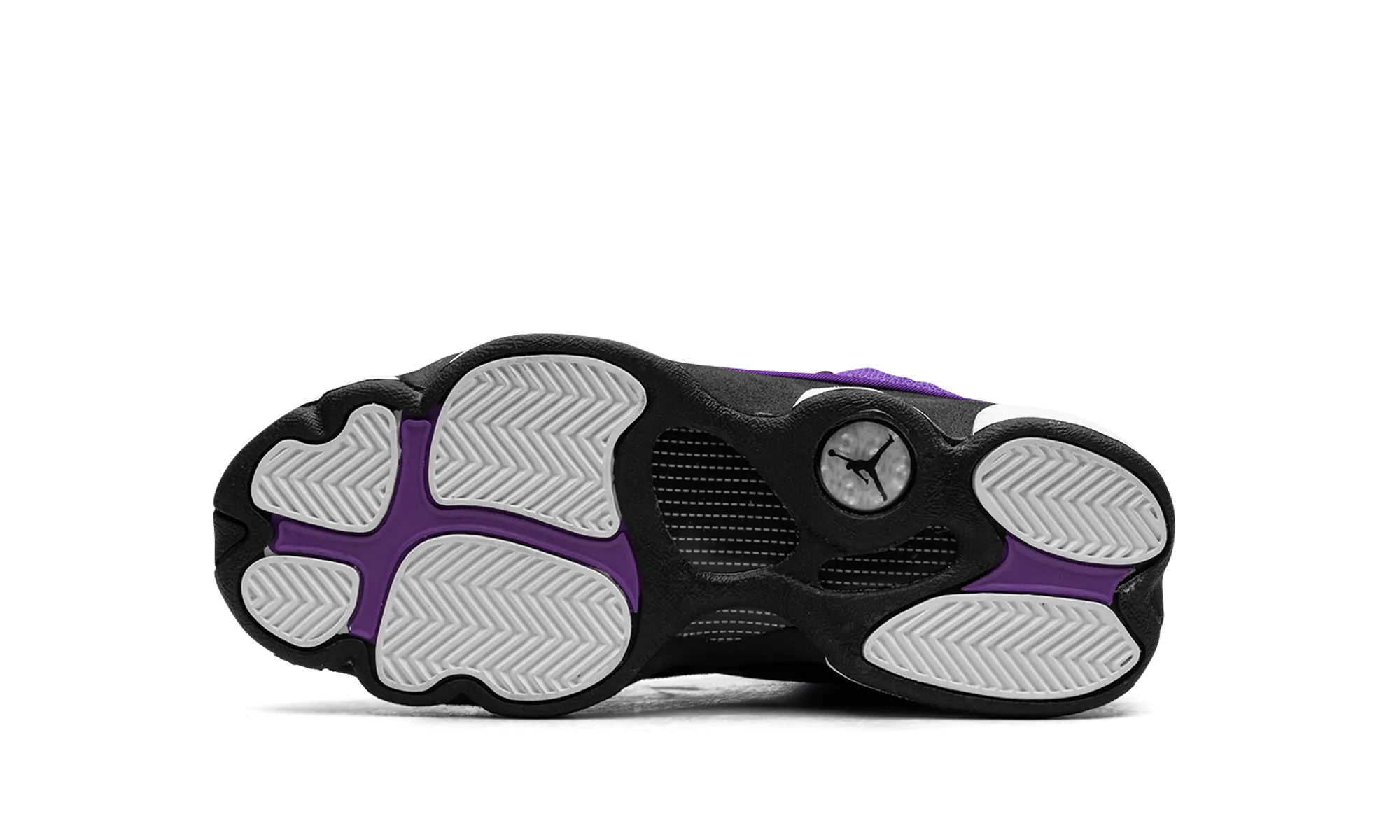 Seamless Knit Construction Stable Move Air Jordan 13 GS "Purple Venom"
