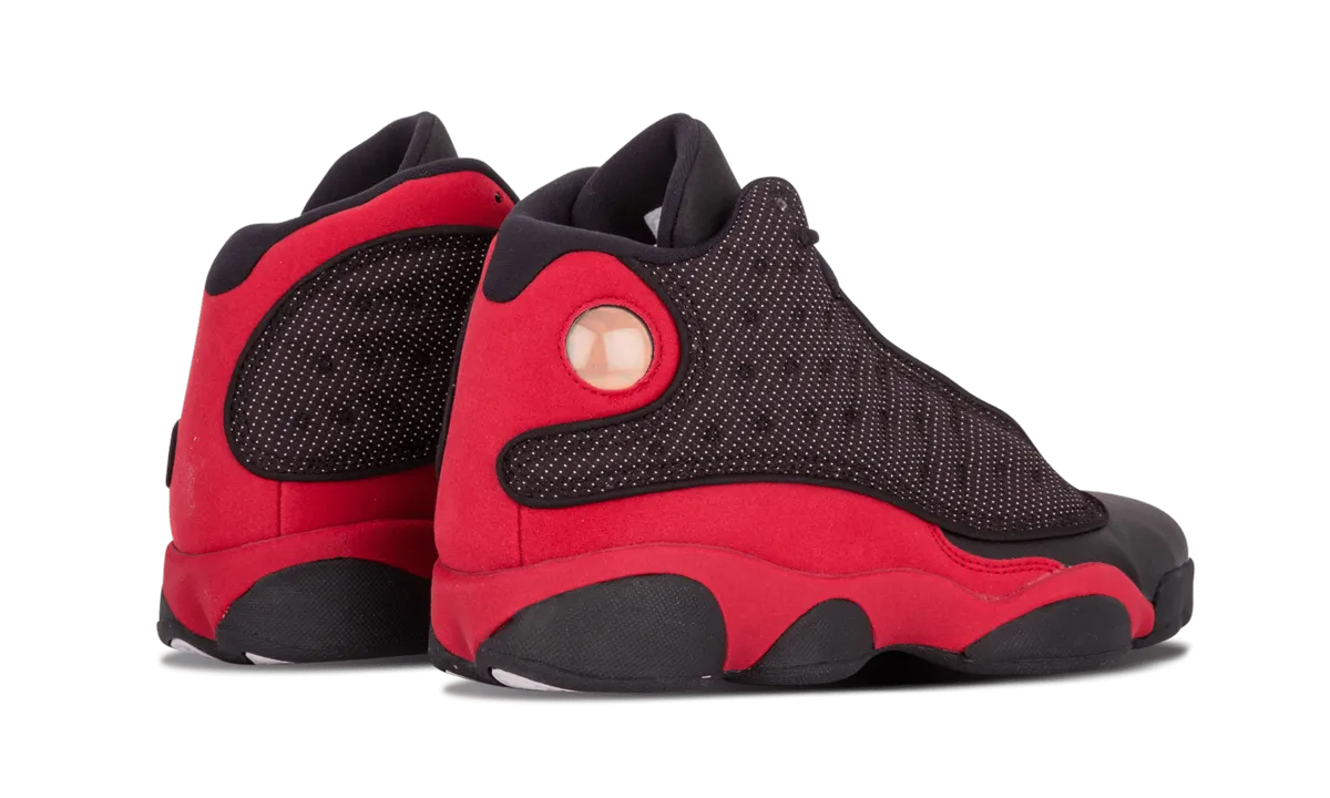Ultra Grip Pattern Lace Free Air Jordan 13 Retro GS "Bred"