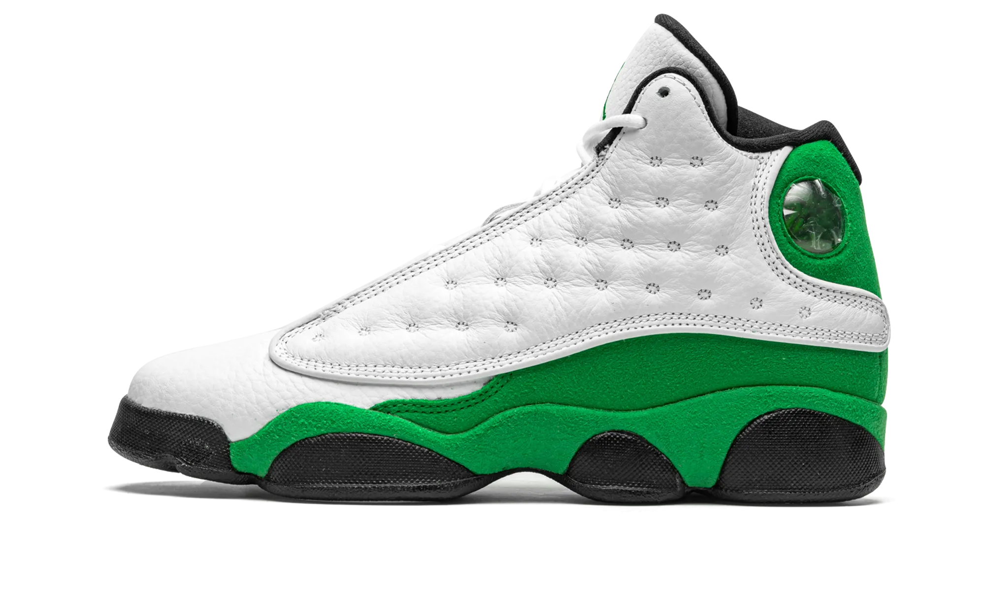 Clean Shape Comfortable Upper Air Jordan 13 Retro GS "Lucky Green"