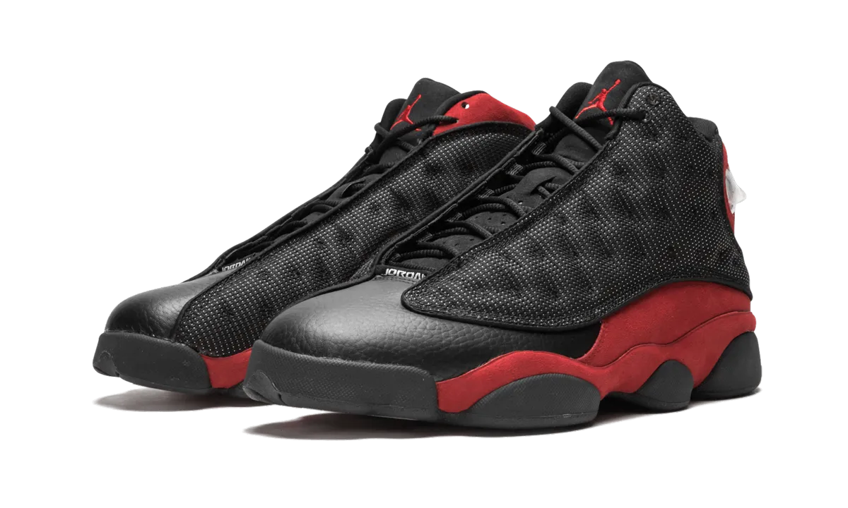 Slim Build urban walks Air Jordan 13 Retro "Bred 2013 Release"