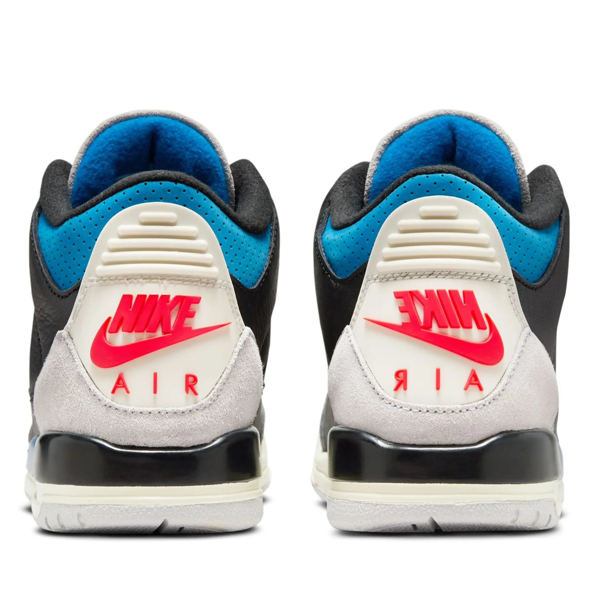 Air Jordan 3 Retro OG 'Rare Air' (GS) - Black/Chile Red Structured ease Woven Upper