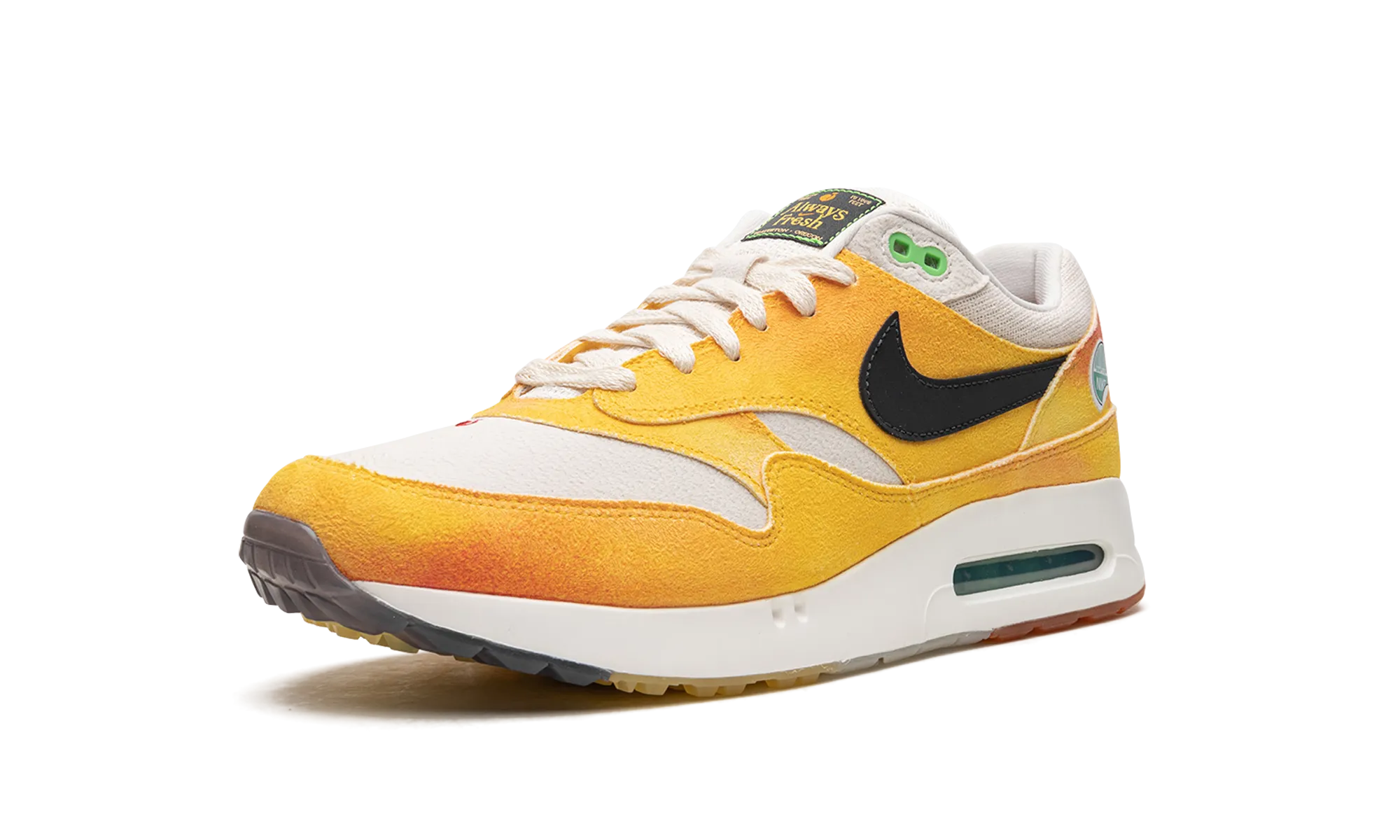 Air Max 1 '86 OG Golf NRG "Always Fresh" leather upper durability performance - design shoes