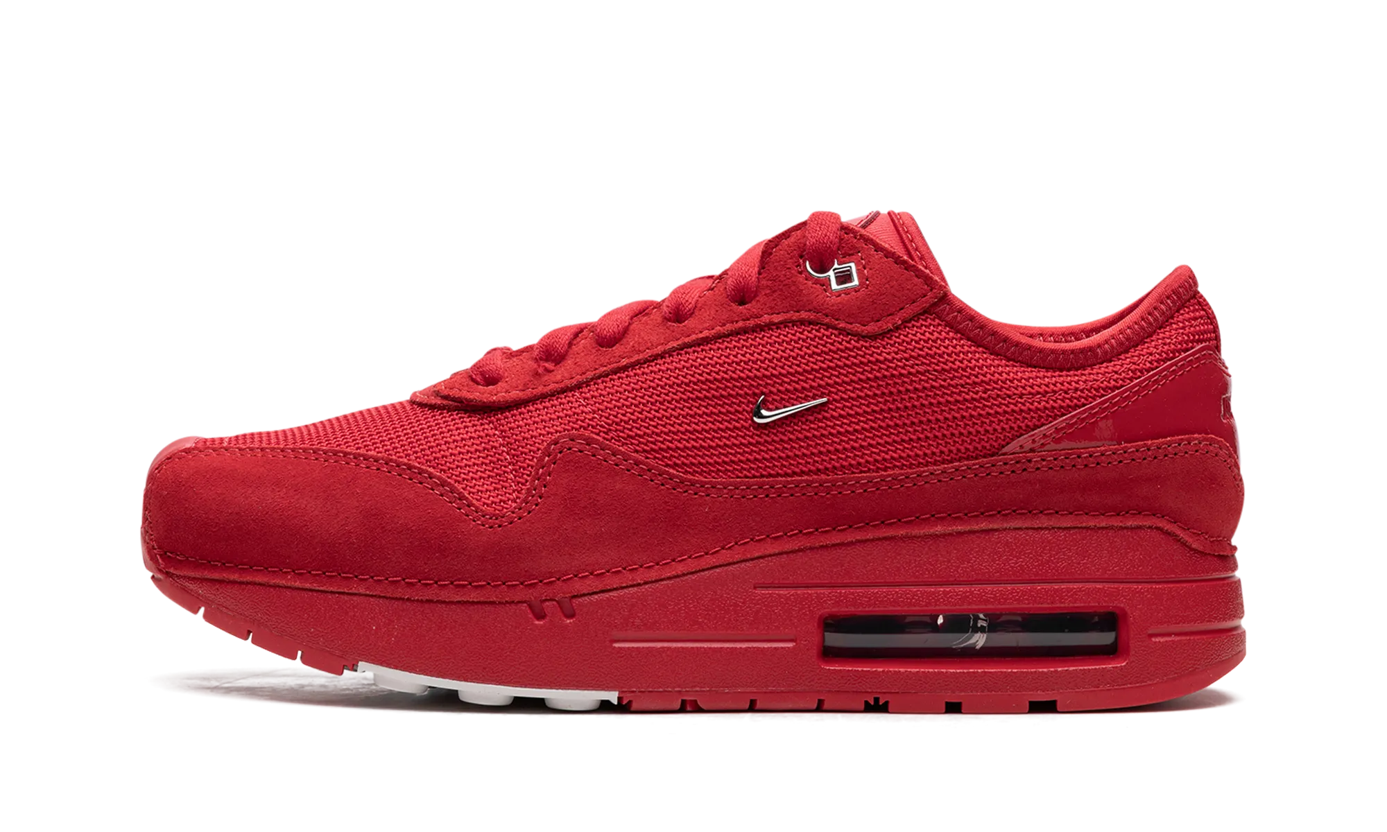 running in a gorge area shoes Air Max 1 ??86 WMNS "Jacquemus - Mystic Red"