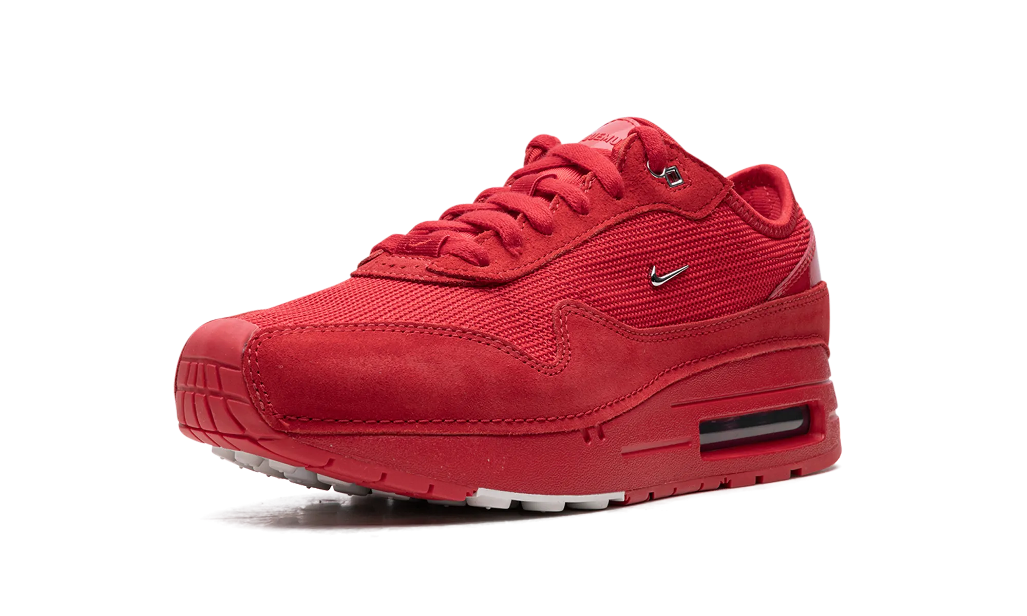 safari - themed running wear sports heritage Air Max 1 ??86 WMNS "Jacquemus - Mystic Red"