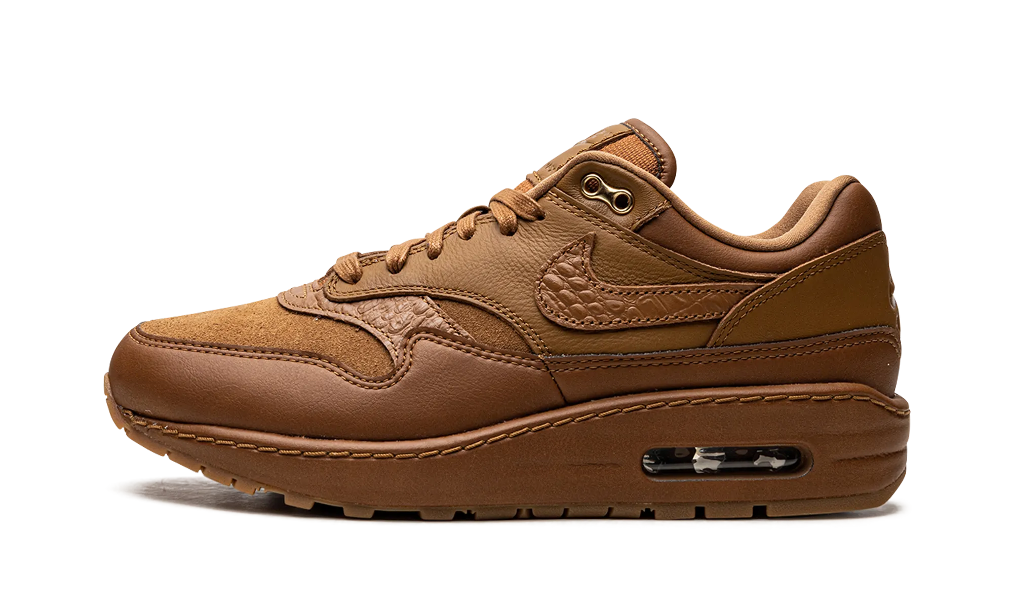 Trendy Accessory running in local races shoes AIR MAX 1 '87 MNS WMNS "Luxe Ale Brown"