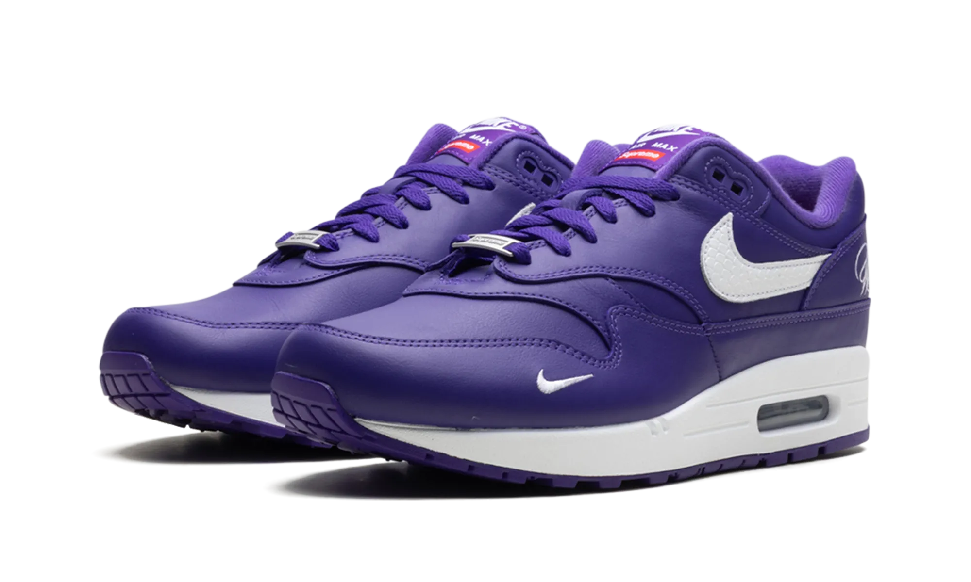 mesh materials Air Max 1 '87 SP "Supreme Varsity Purple"