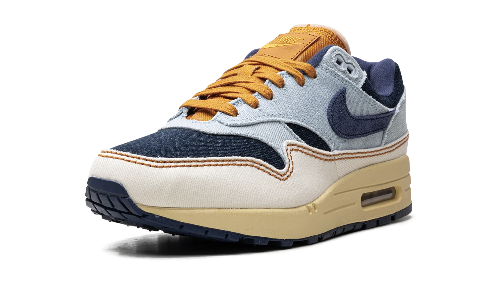 AIR MAX 1 '87 WMNS "AURA / MIDNIGHT NAVY / PALE IVORY" anti - microbial - protection shoes Slip On
