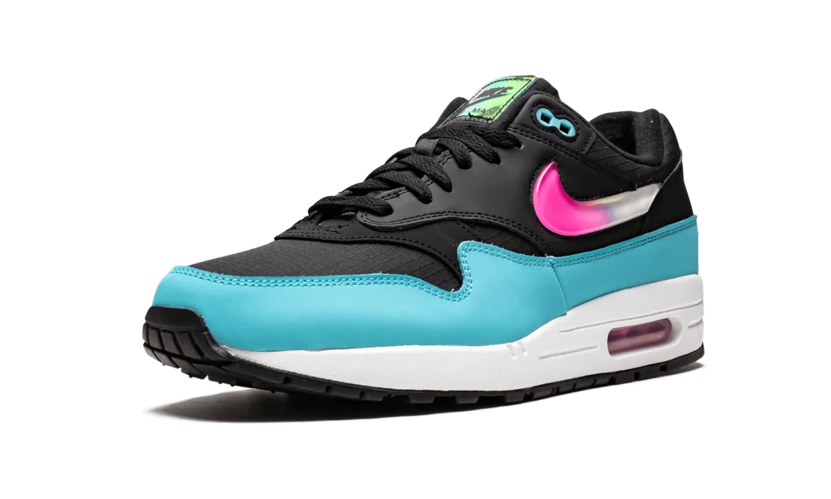 elastic lacing shoes embroidered - finish - design shoes Air Max 1