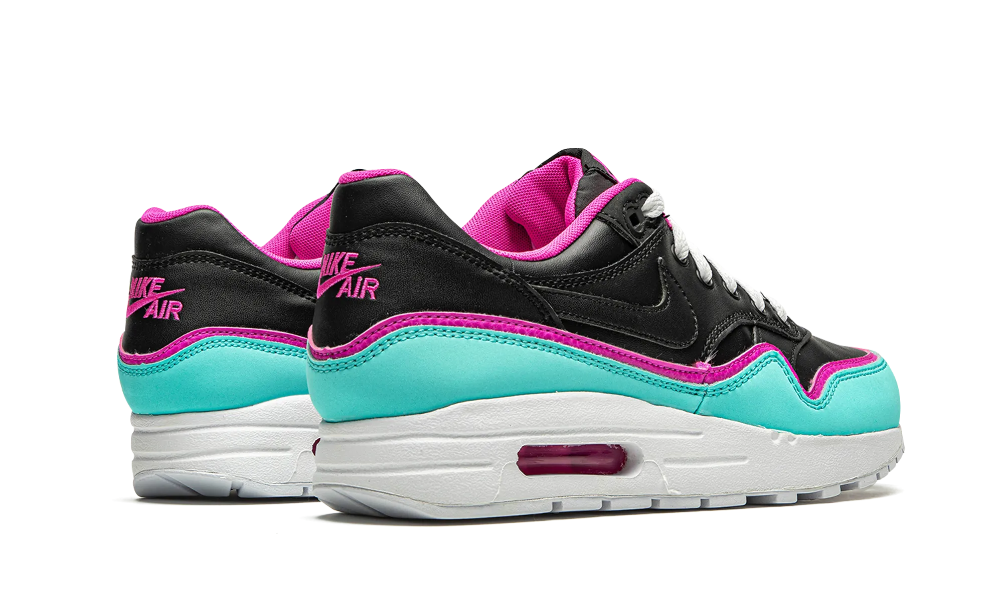 long - lasting - quality shoes Anti - glare Air Max 1 DBL (GS) "Double Layered - Aqua Fuchsia"