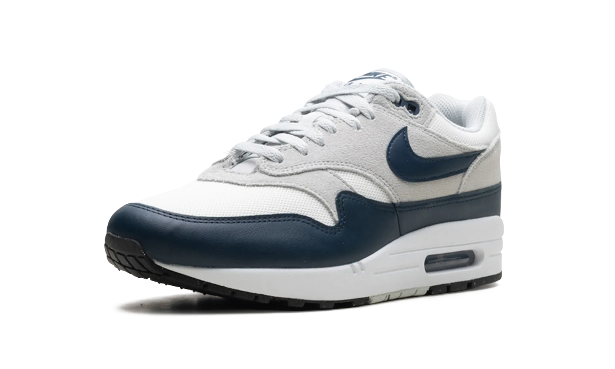 suitable for sports events AIR MAX 1 ESSENTIAL "Summit White/Armory Navy-Light Silver"