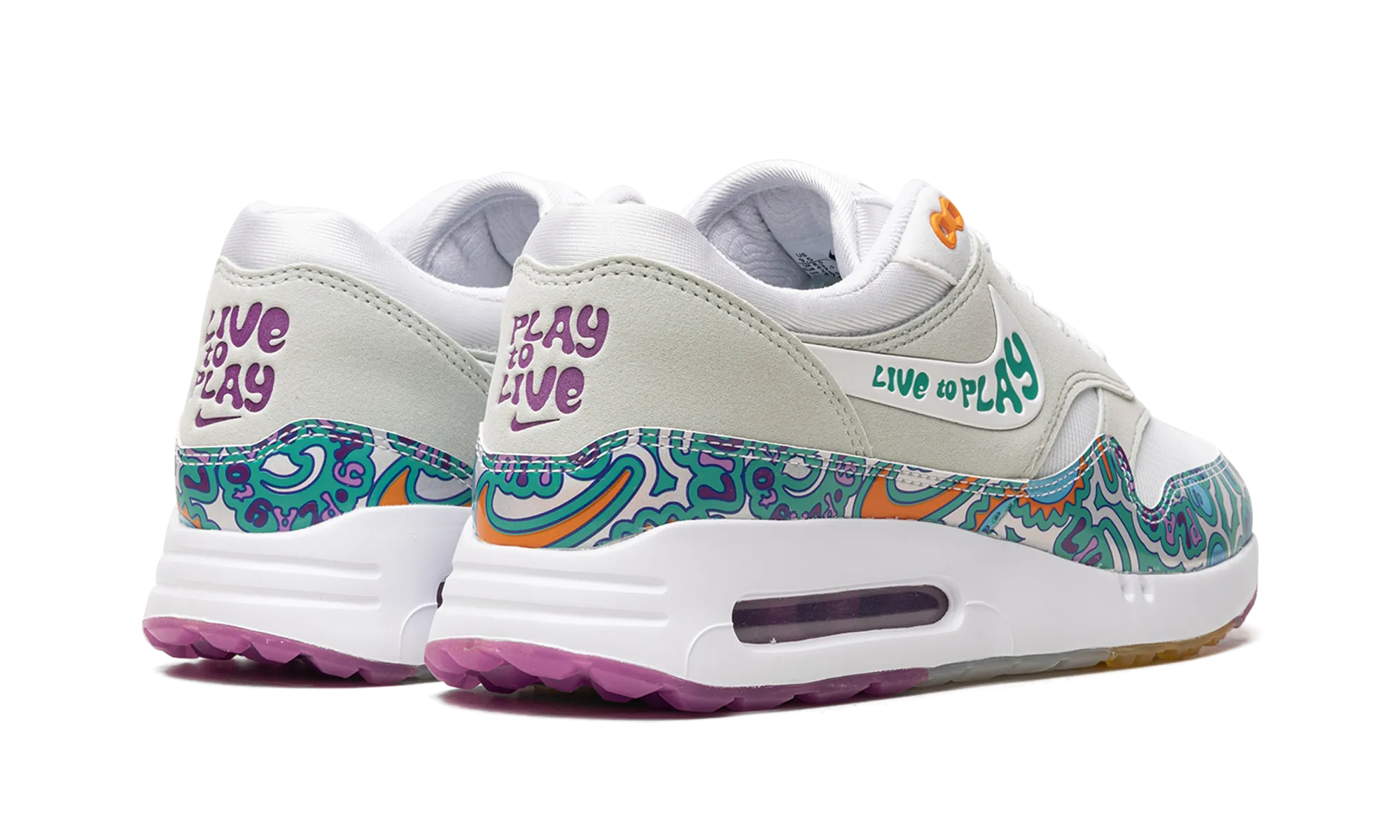 injury support Air Max 1 Golf "Play To Live"