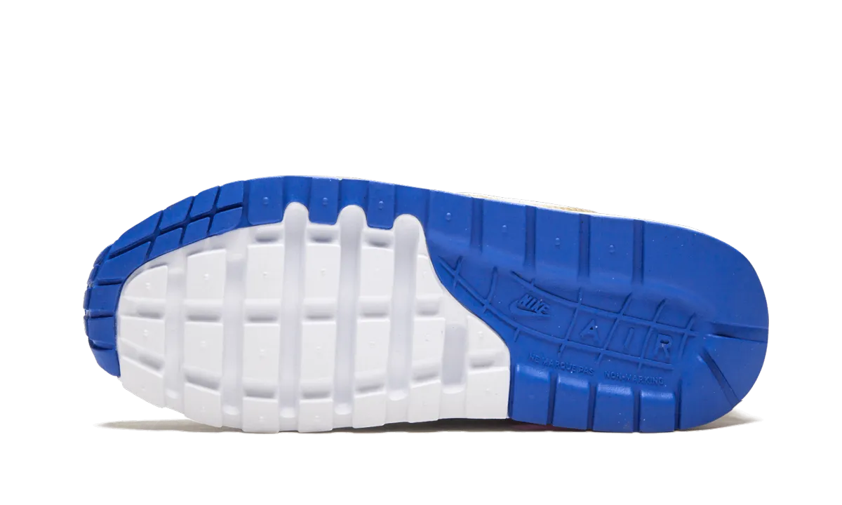 Air Max 1 (GS) Cushioned heel quick - drying