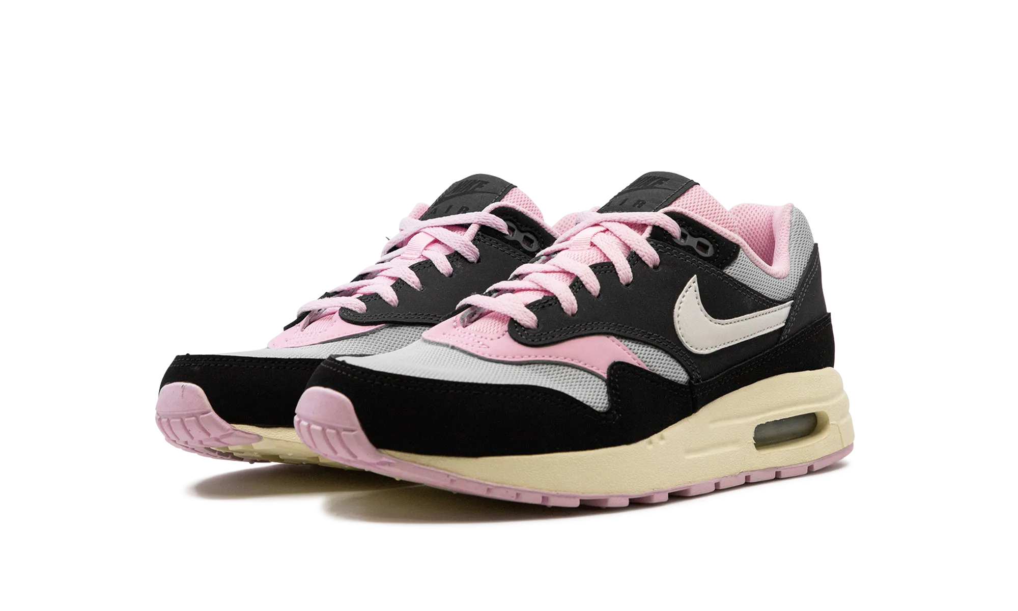 Air Max 1 GS "Black Anthracite Pink Foam" running for a way to stay creative gym - workout running shoes