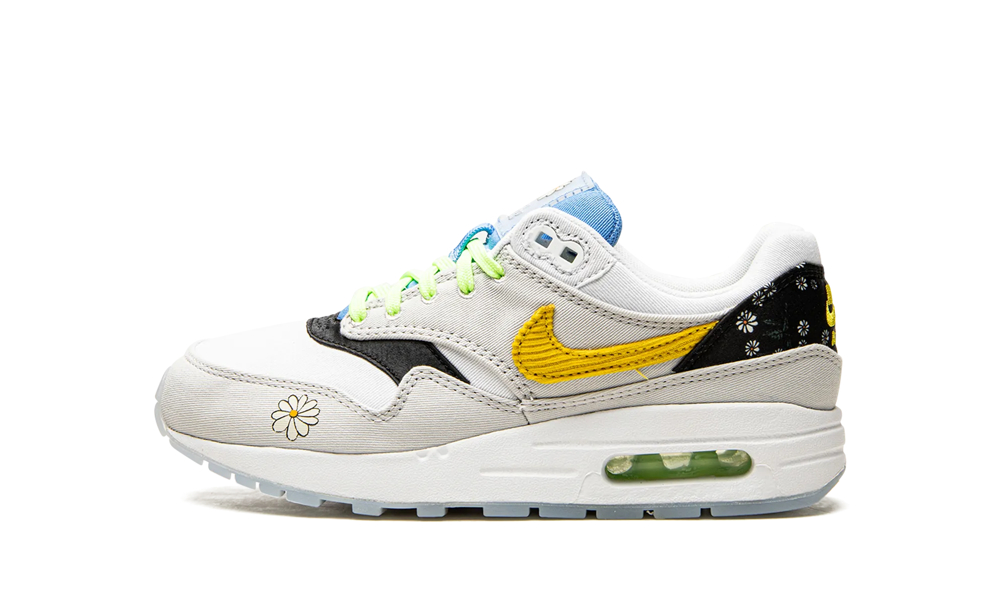 Air Max 1 GS "Daisy Pack" training running shoe situation running in a swamp area shoes