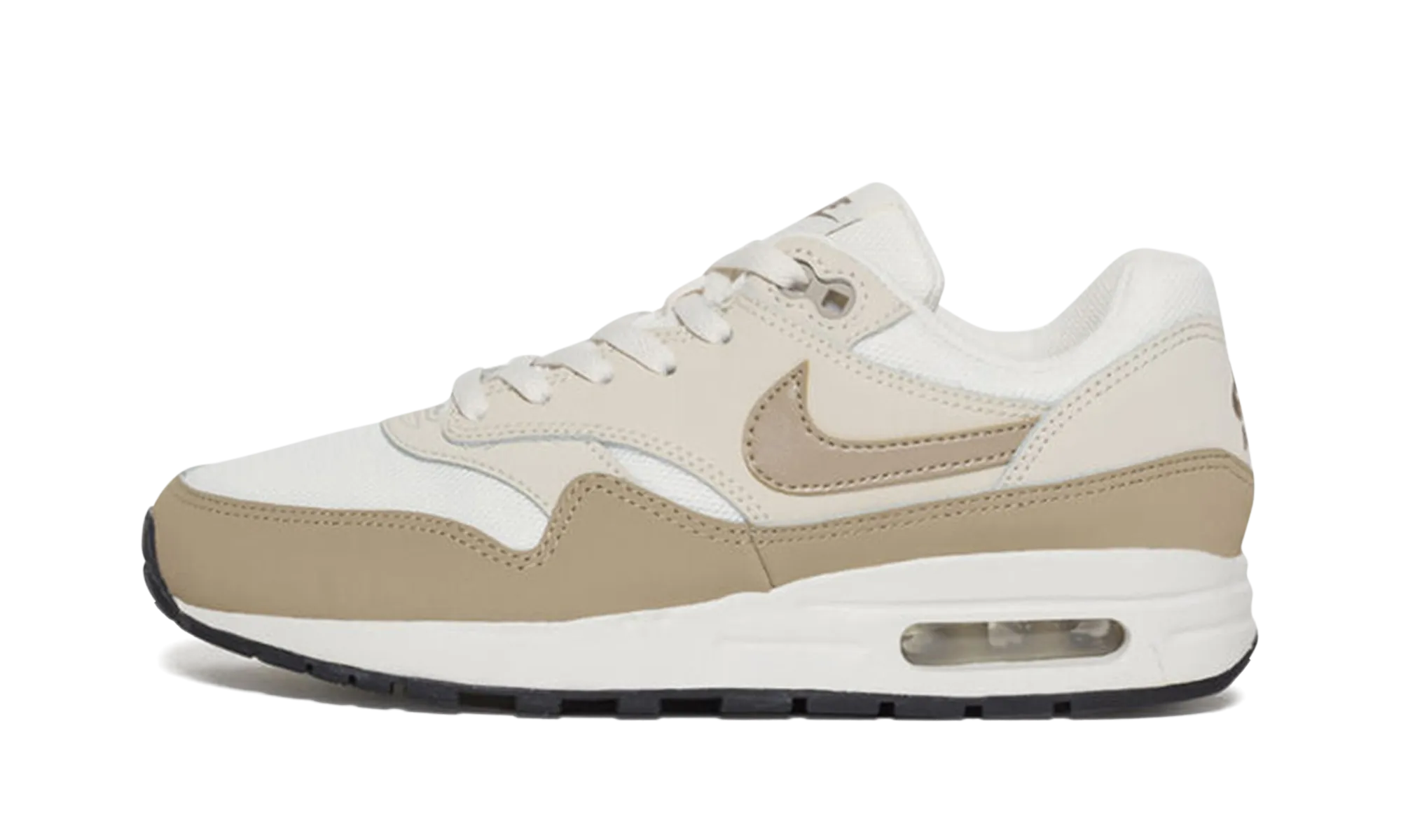 Air Max 1 GS "Light Orewood Brown Khaki" Traction Fit moisture - wicking advantage