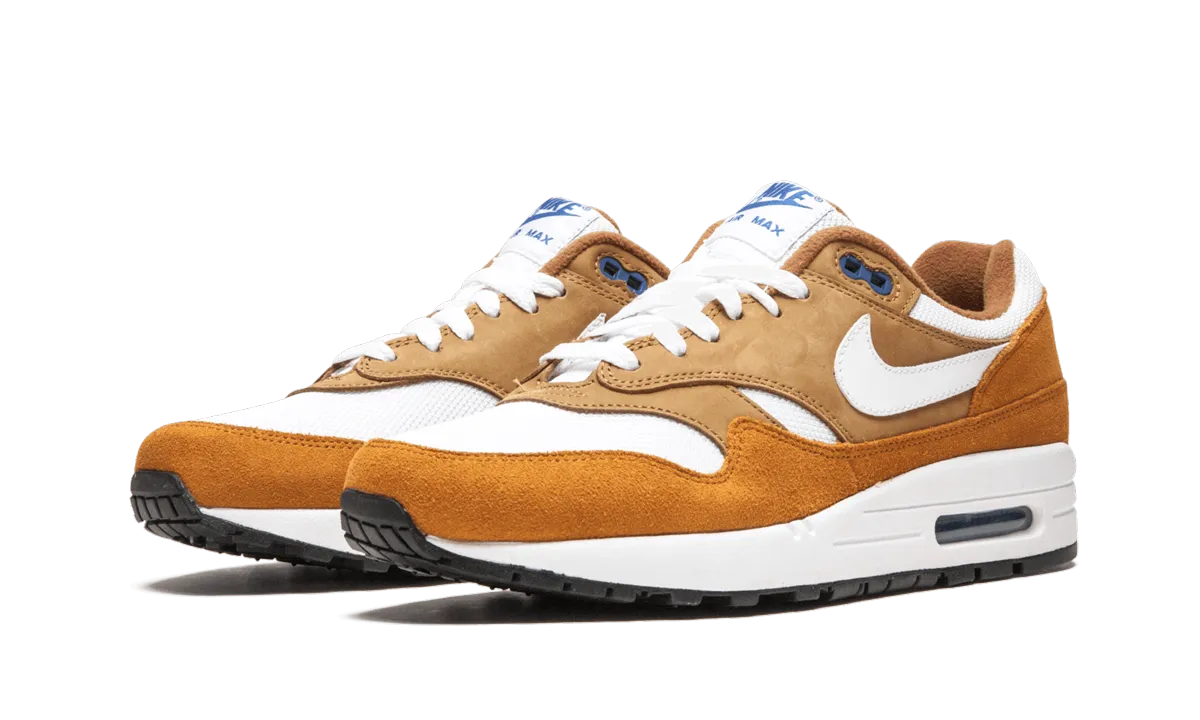 Lace   Up Closure Air Max 1 Premium Retro "Dark Curry"