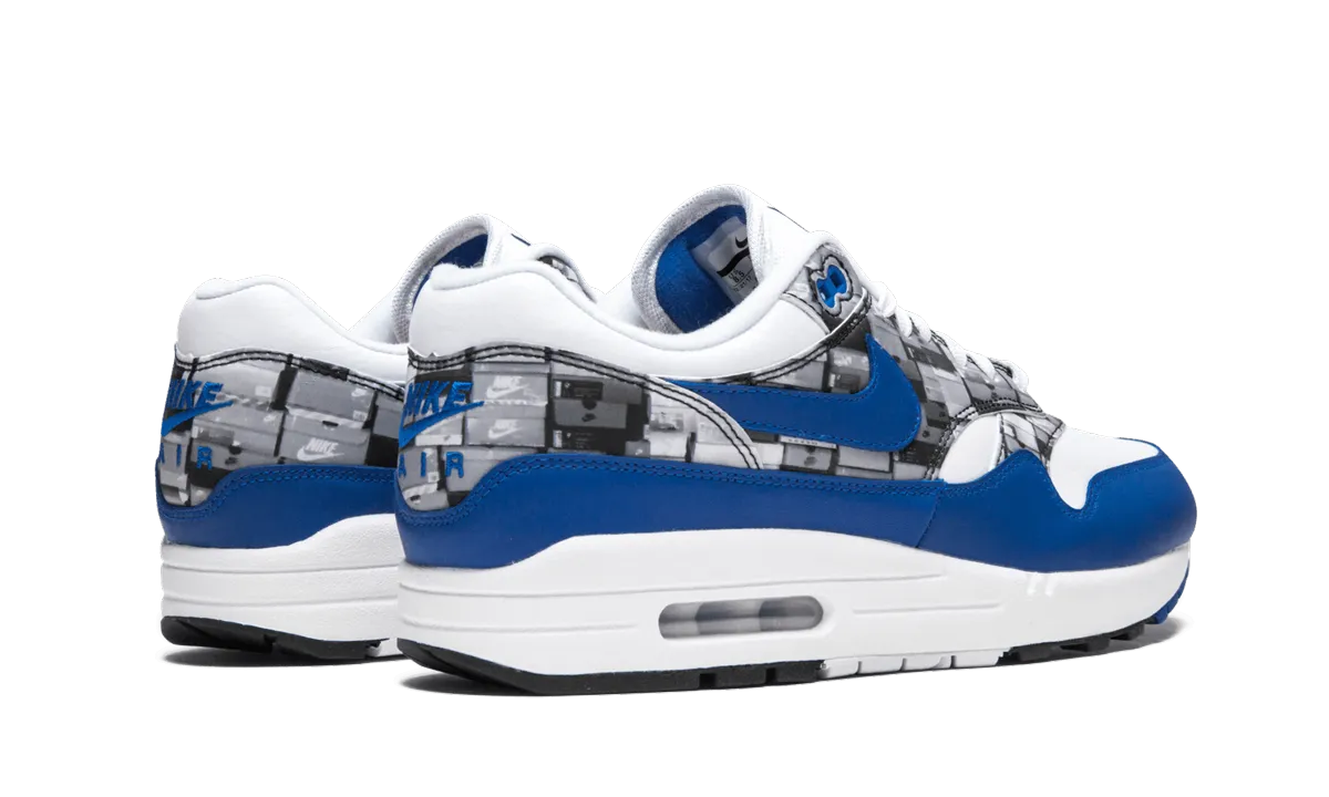 Air Max 1 Print "Atmos - We Love Nike" Snowy running narrow - fit snugness