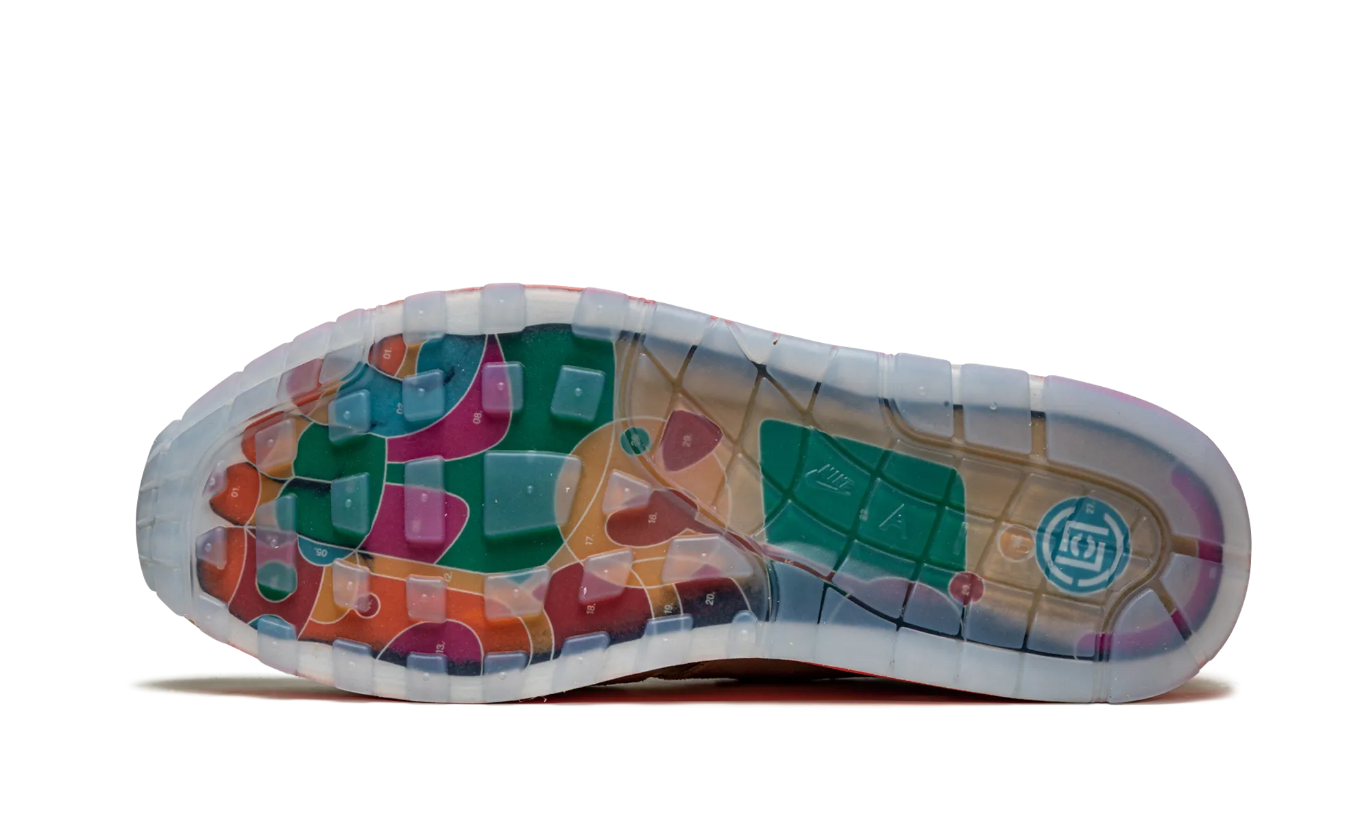 Air Max 1 "Clot - Kiss of Death 2021" quick - drying fabric shoes packable
