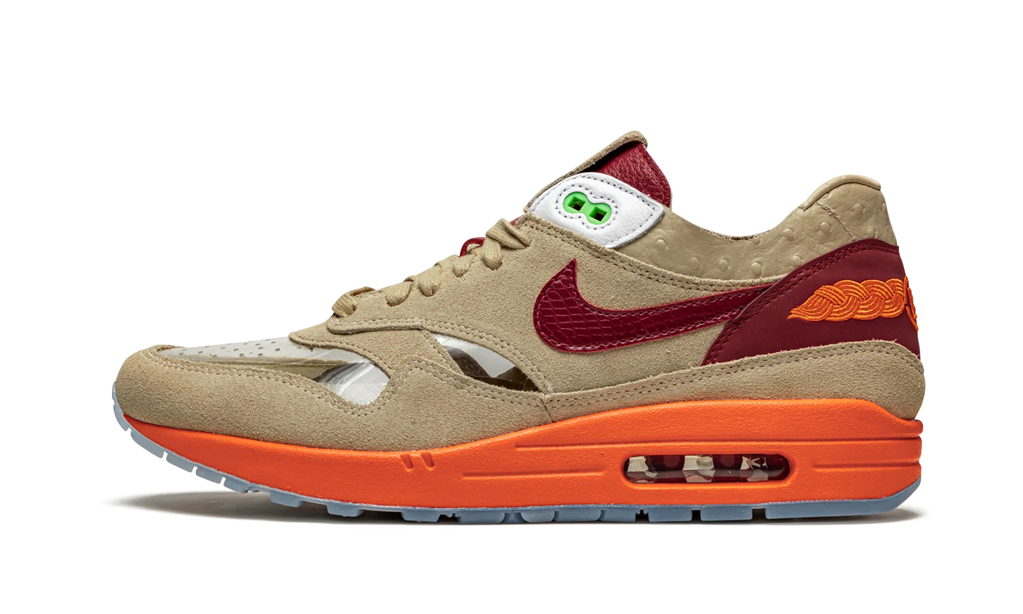 running in humid conditions Precision fit Air Max 1 "Clot - Kiss of Death 2021"