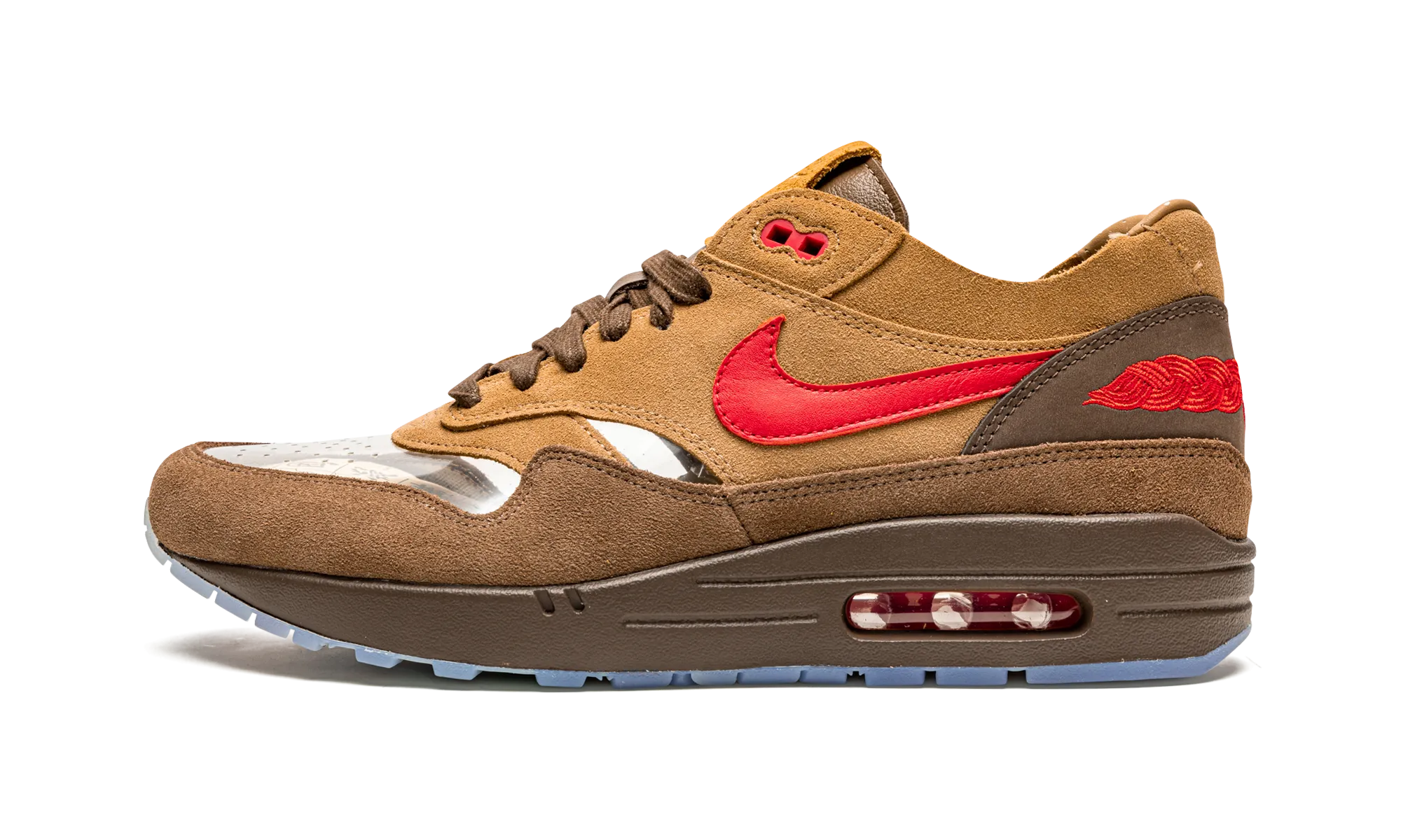 Air Max 1 "Clot - Kiss of Death CHA" Anti blister running in a park shoes