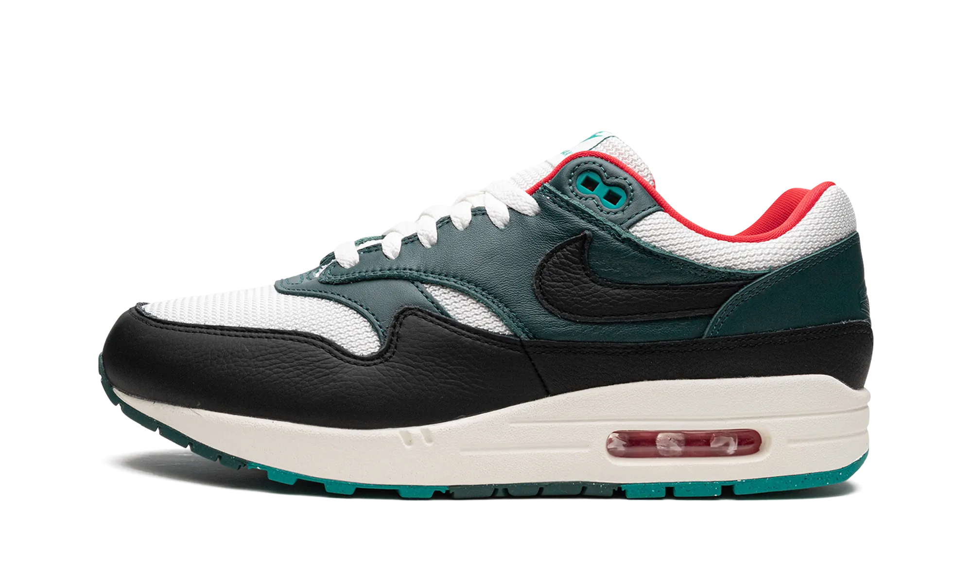 Air Max 1 "LeBron James x Liverpool" no - tie laces