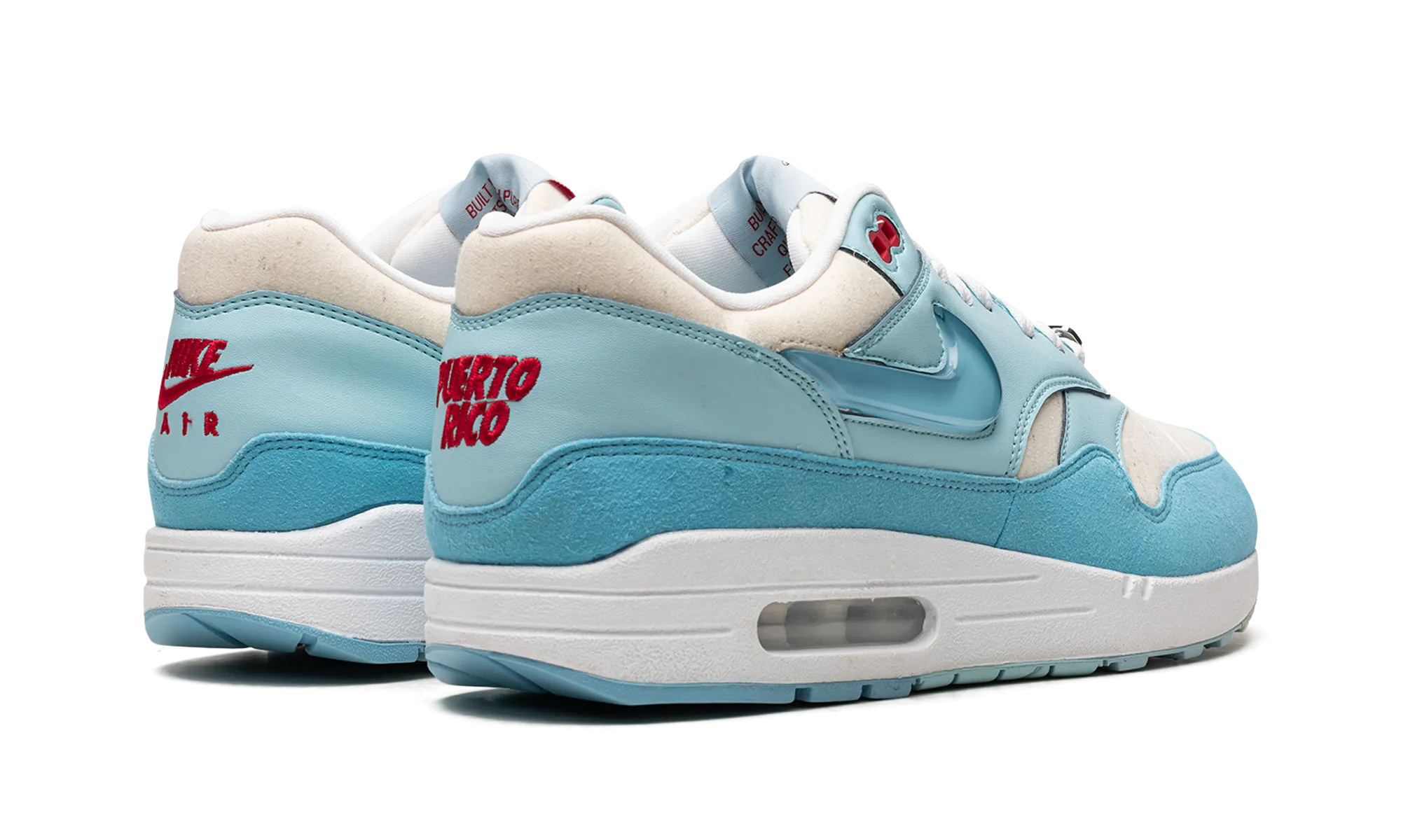 Quick-Dry color - blue Air Max 1 "Puerto Rico - Blue Gale"