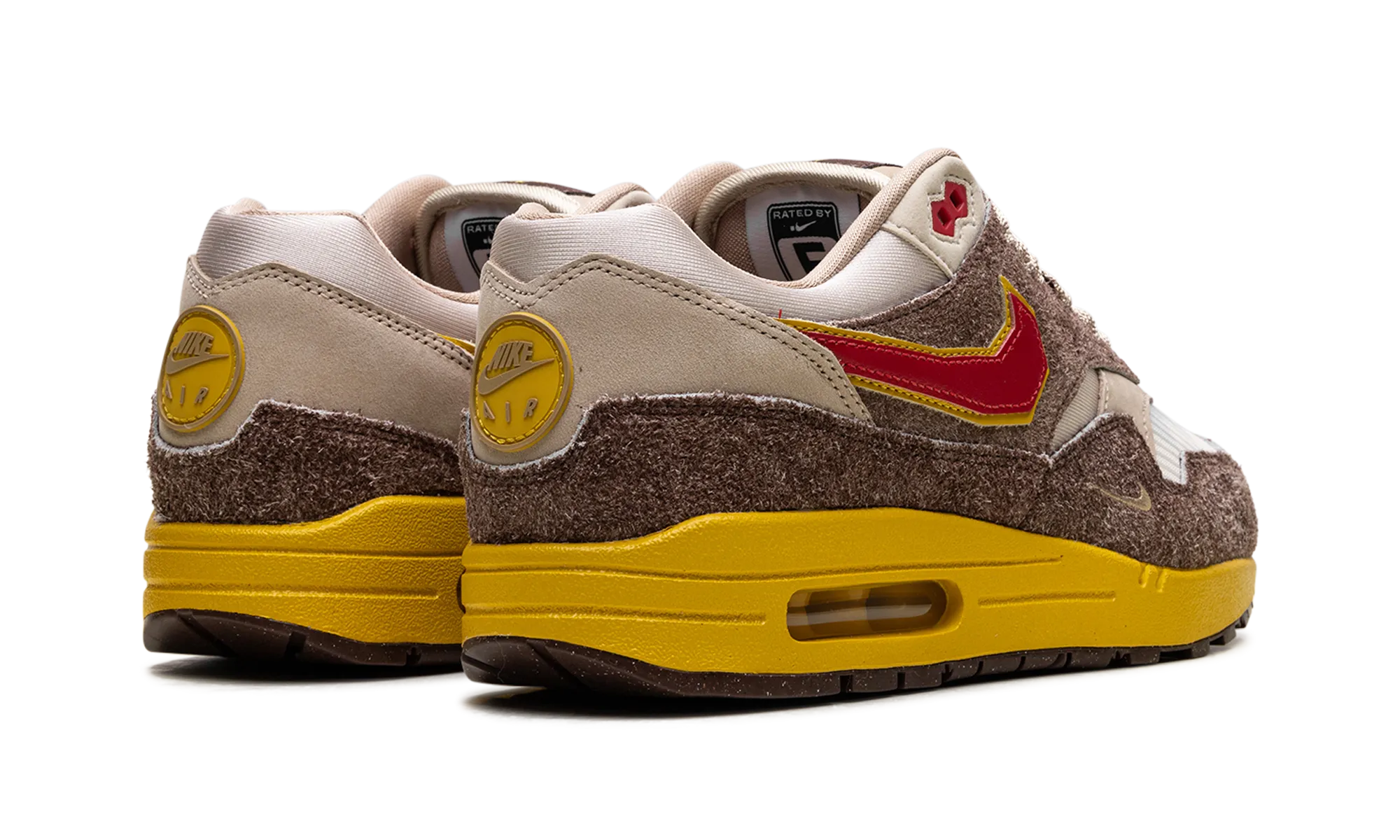 winter running machine - washable running shoes Air Max 1 ".SWOOSH Big Head Origins"