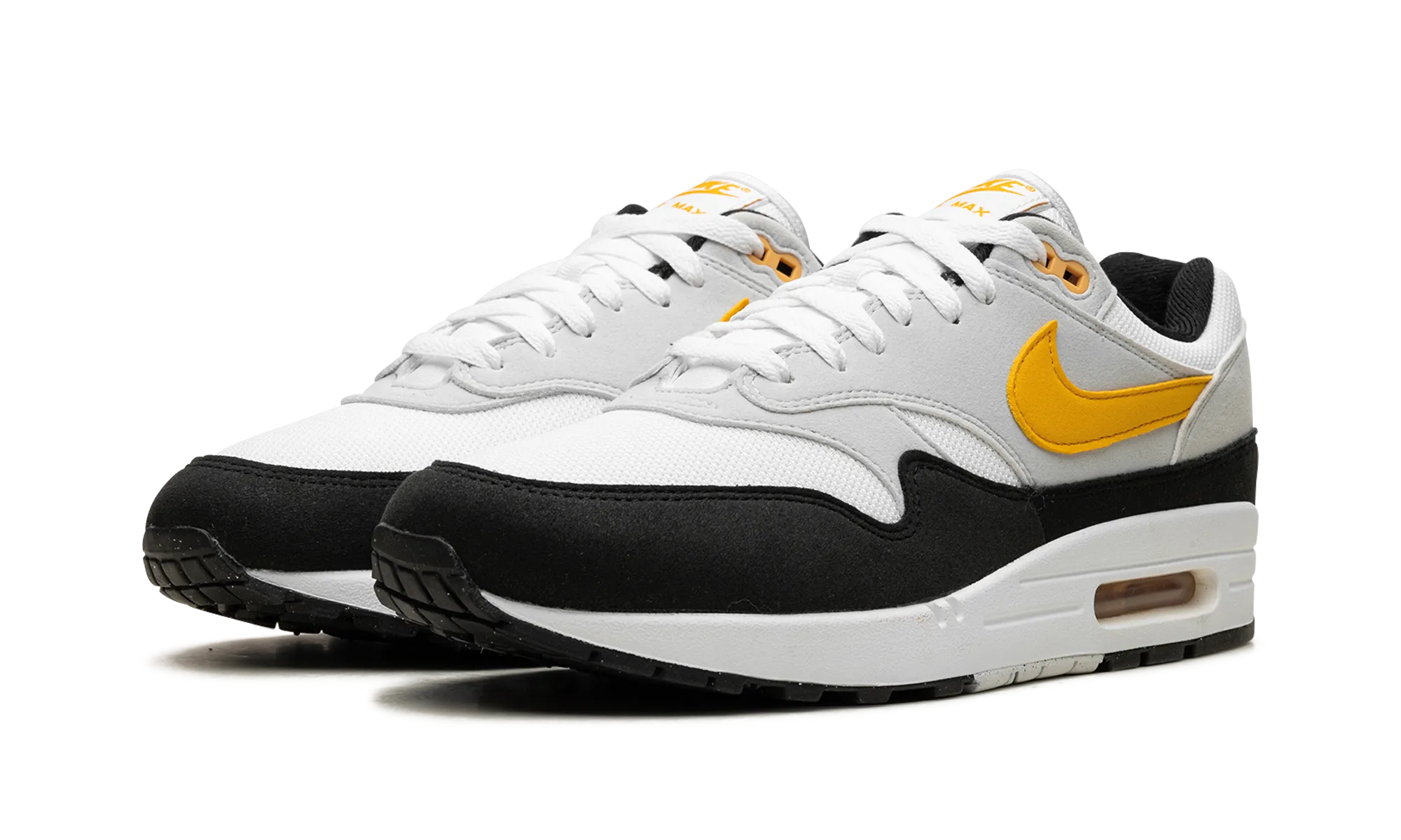 Air Max 1 "White / University Gold / Black" collectability - brand shoes