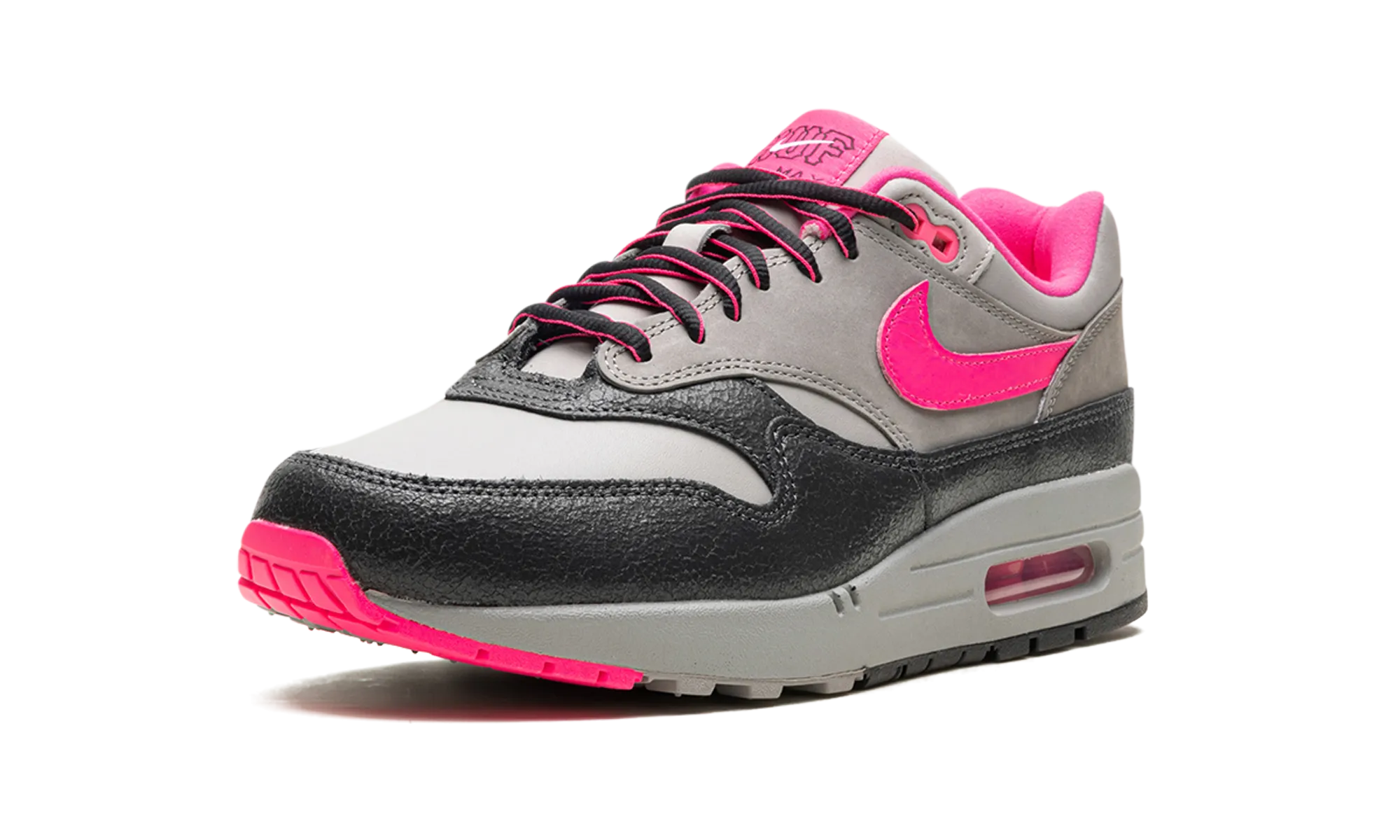 Outstanding support night run shoes Air Max 1 SP "HUF - Pink Pow"