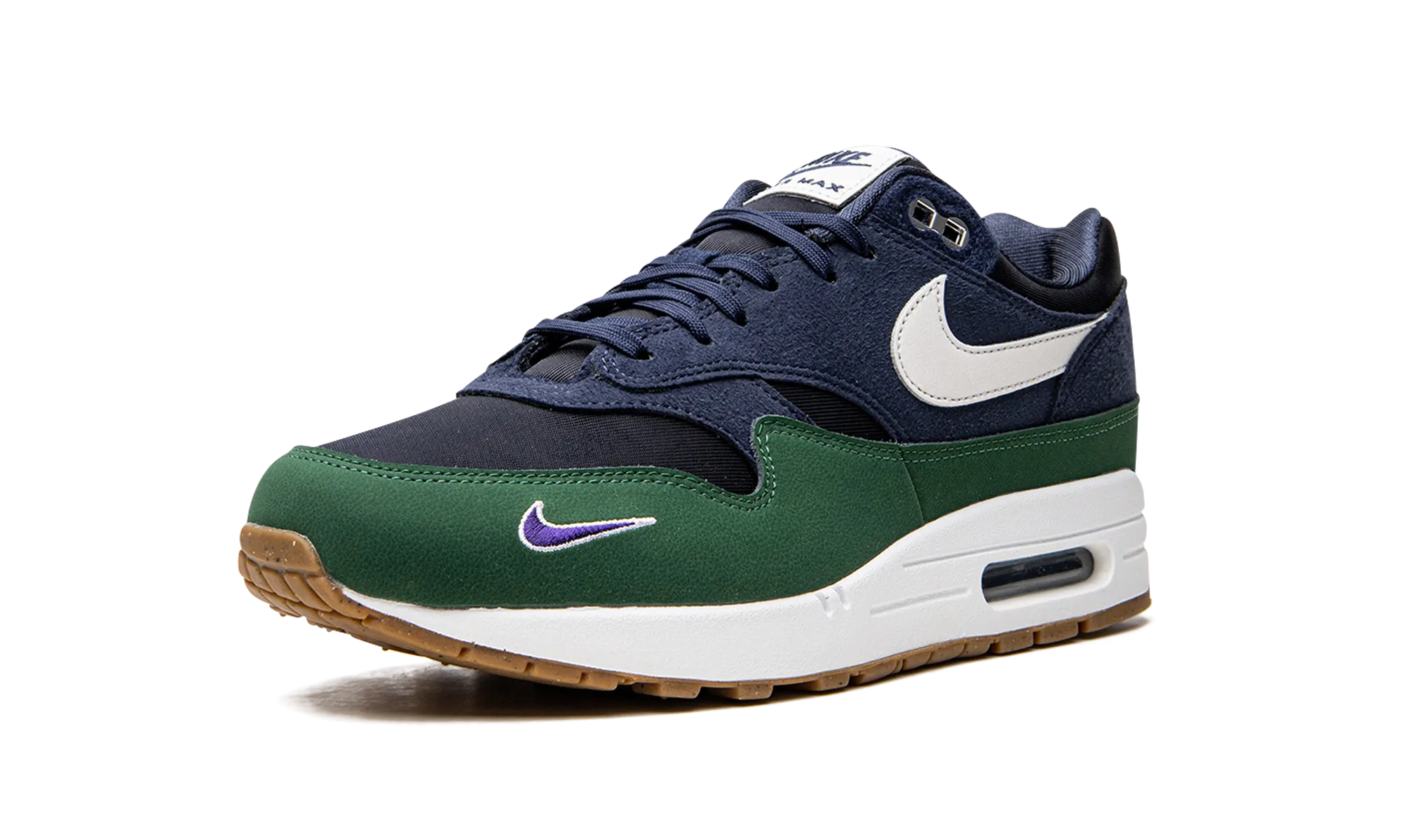 Stretchy durable waterproof shoes AIR MAX 1 WMNS "Gorge Green"
