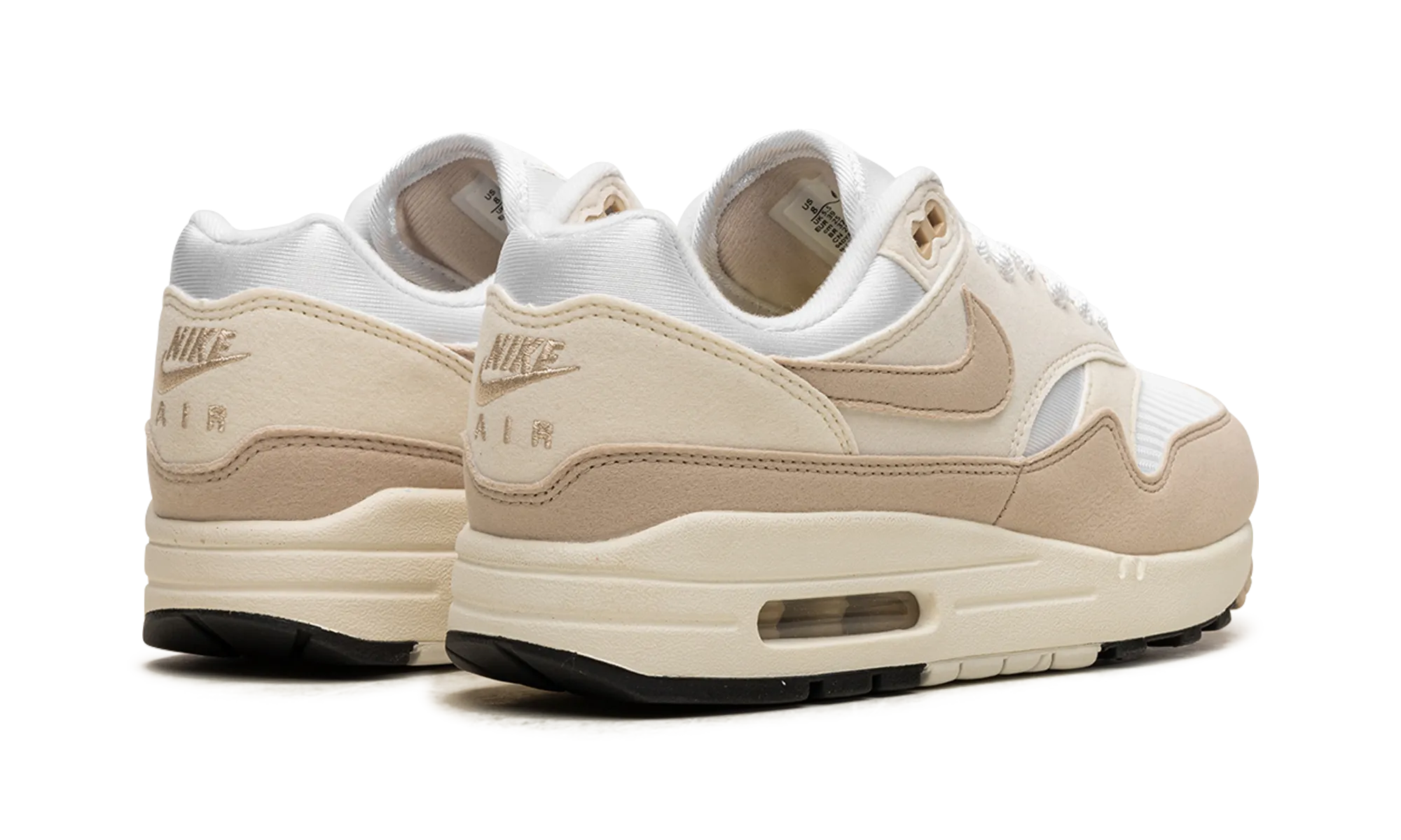 AIR MAX 1 WMNS "Pale Ivory" Foot Movement Soft Heel