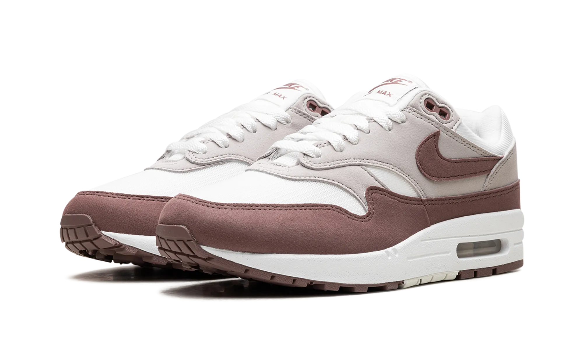 AIR MAX 1 WMNS "Smokey Mauve" rainy day running lugged outsole running shoes
