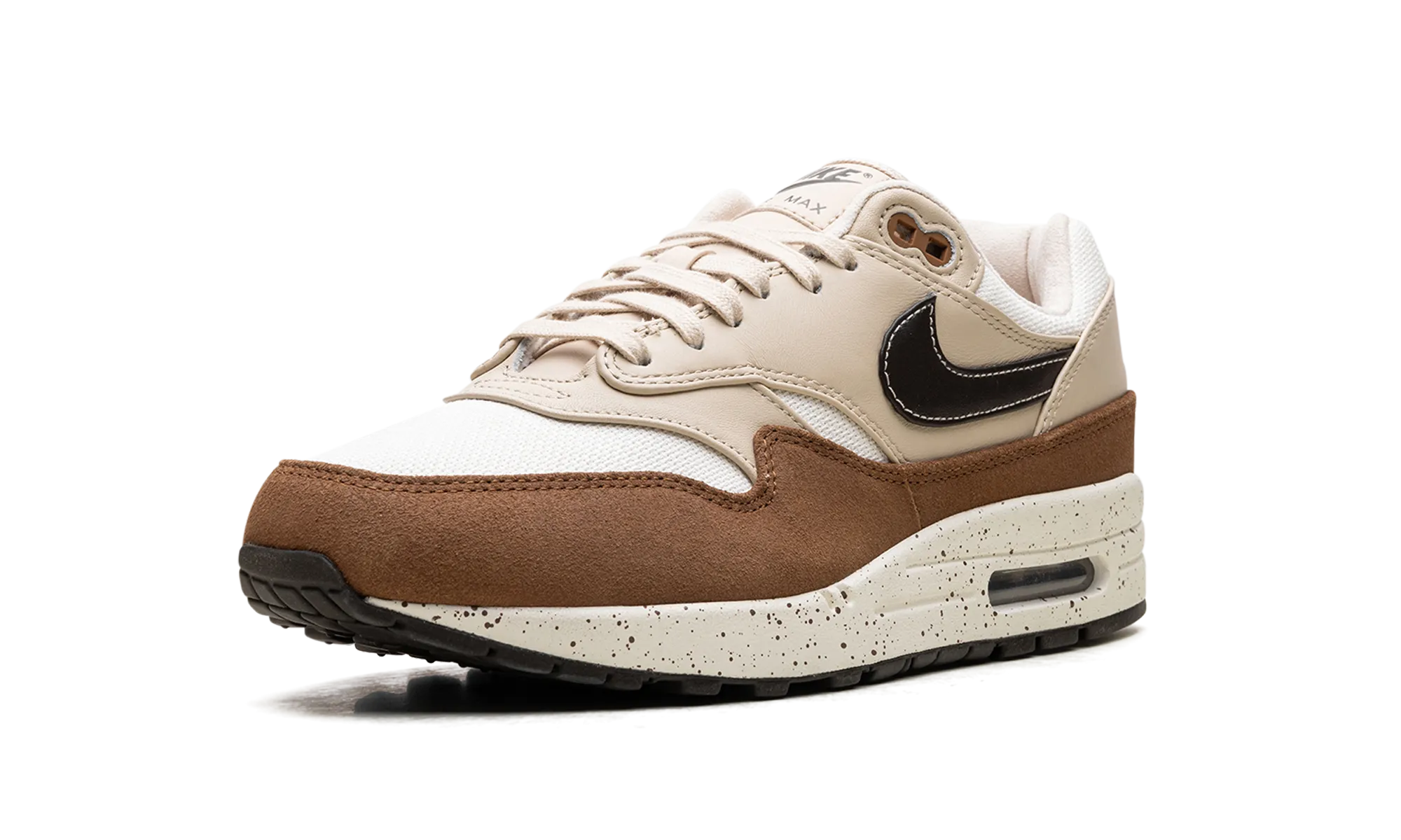 Air Max 1 Wmns "Velvet Brown" core training running wear