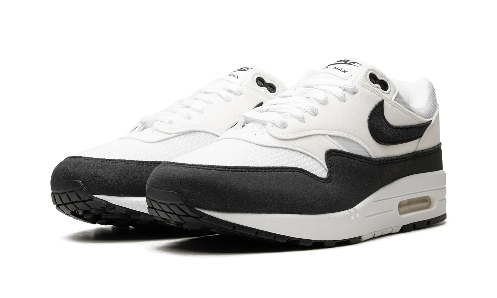Impressive shock absorption AIR MAX 1 WMNS "White Black"