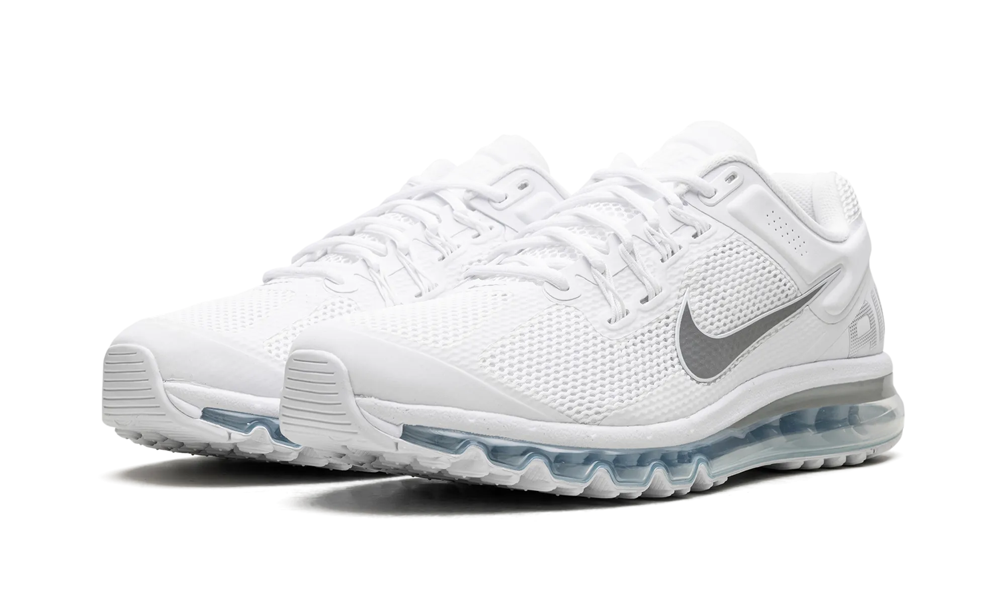 seasonal running shoes Air Max 2013 "White / Silver"