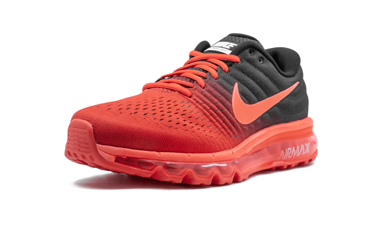 Air Max 2017 morning runs adult shoe aesthetics