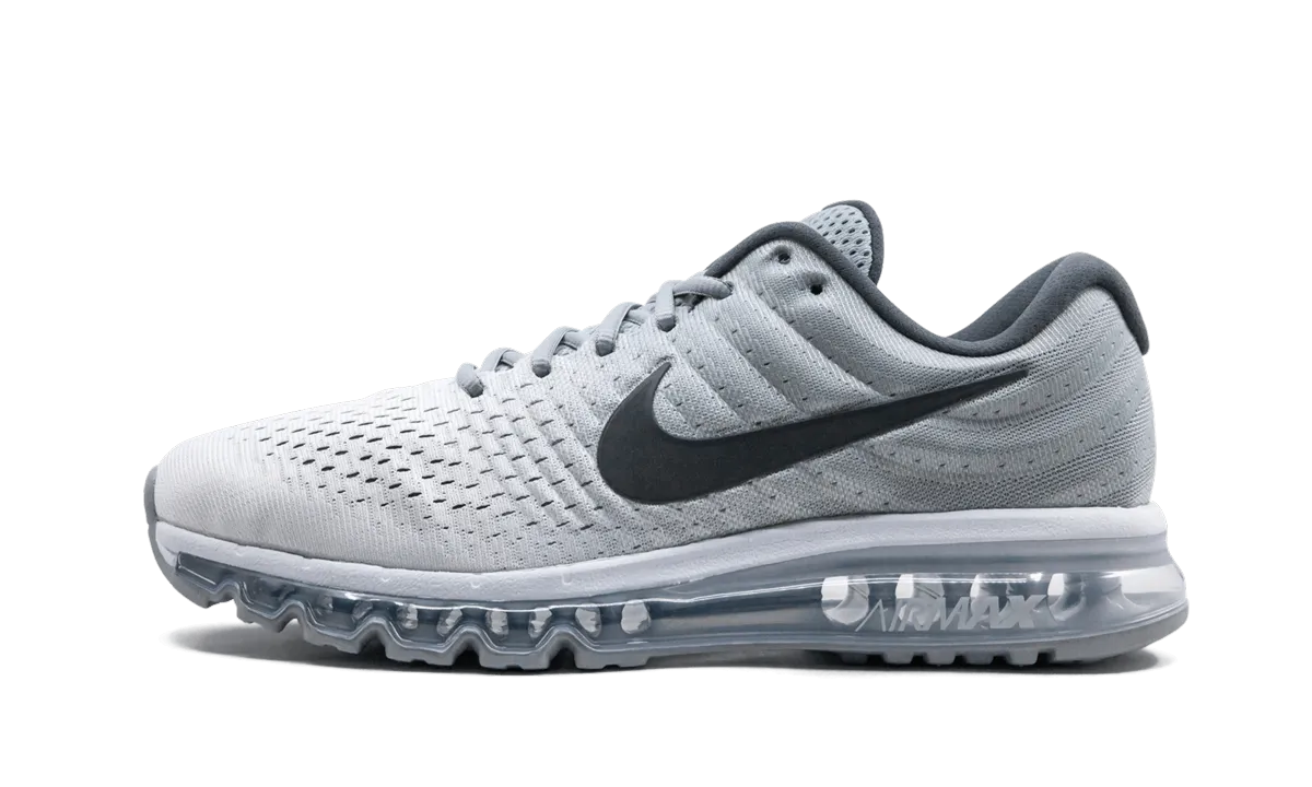 Air Max 2017 Secure Comfort running in stadium