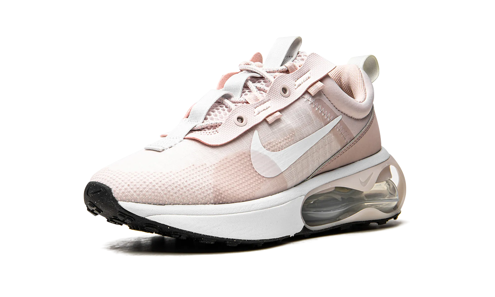 AIR MAX 2021 WMNS "Barely Rose" running in a tide pool area shoes