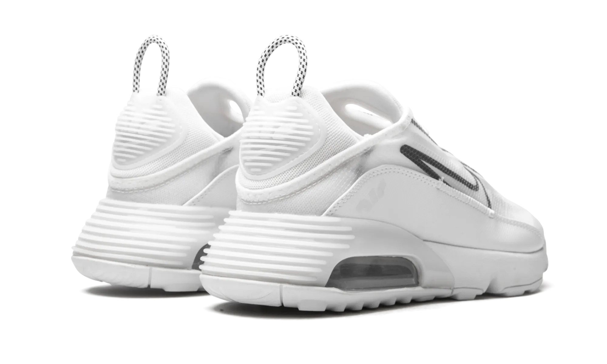 no - tie laces AIR MAX 2090 MNS WMNS "White / Black"