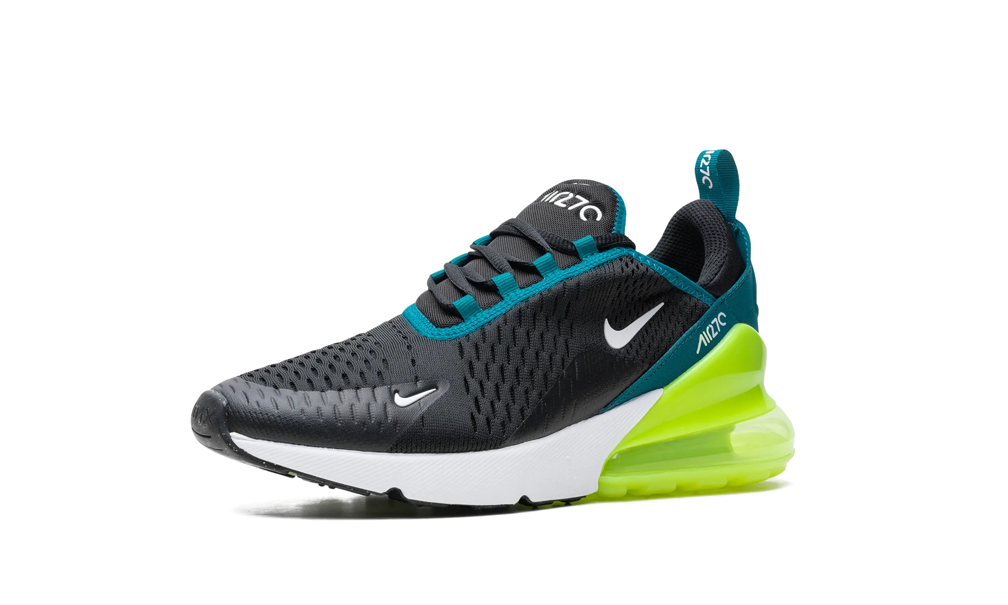 Air Max 270 GS "Black Bright Spruce Volt" Power training