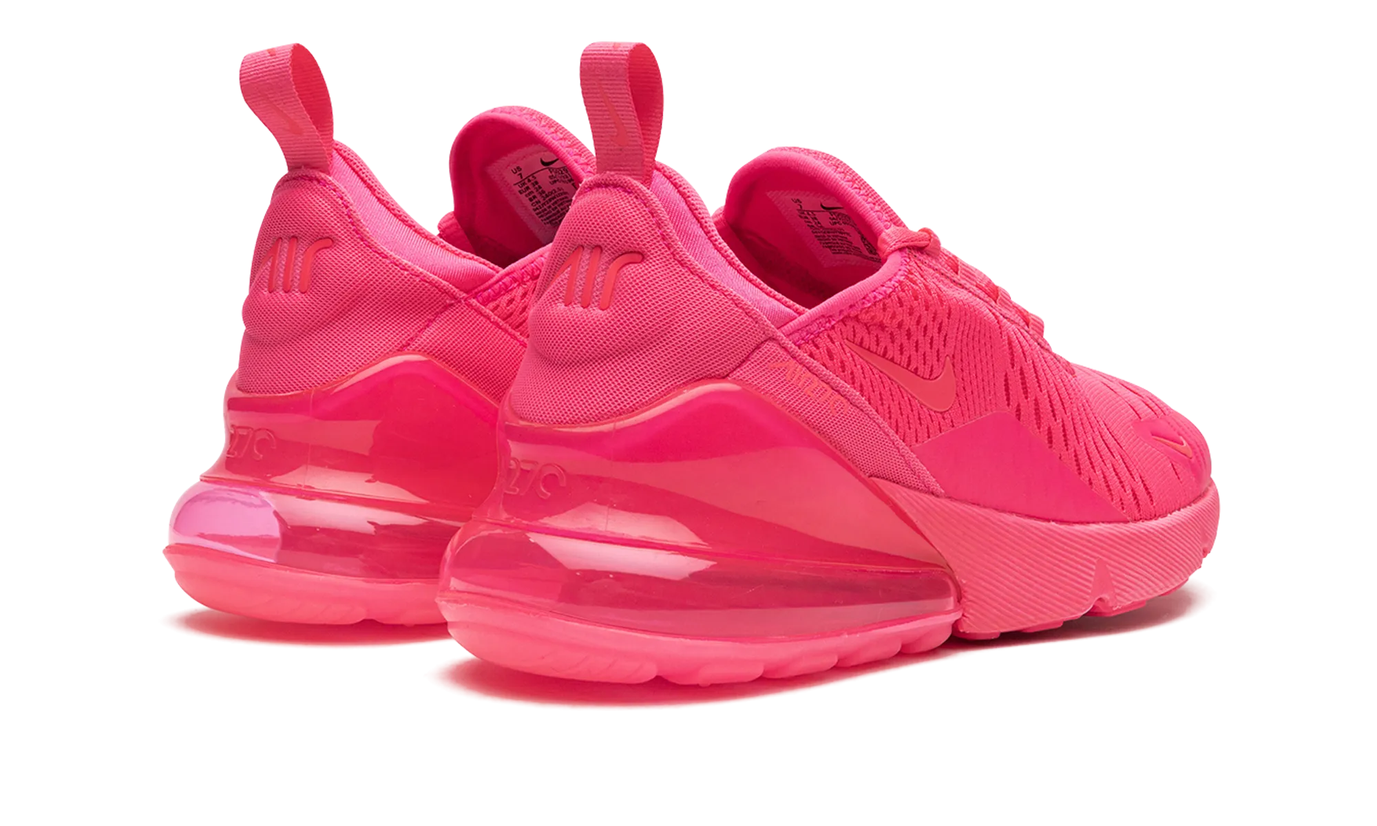 traction - enhanced running shoes AIR MAX 270 MNS WMNS "Triple Pink"