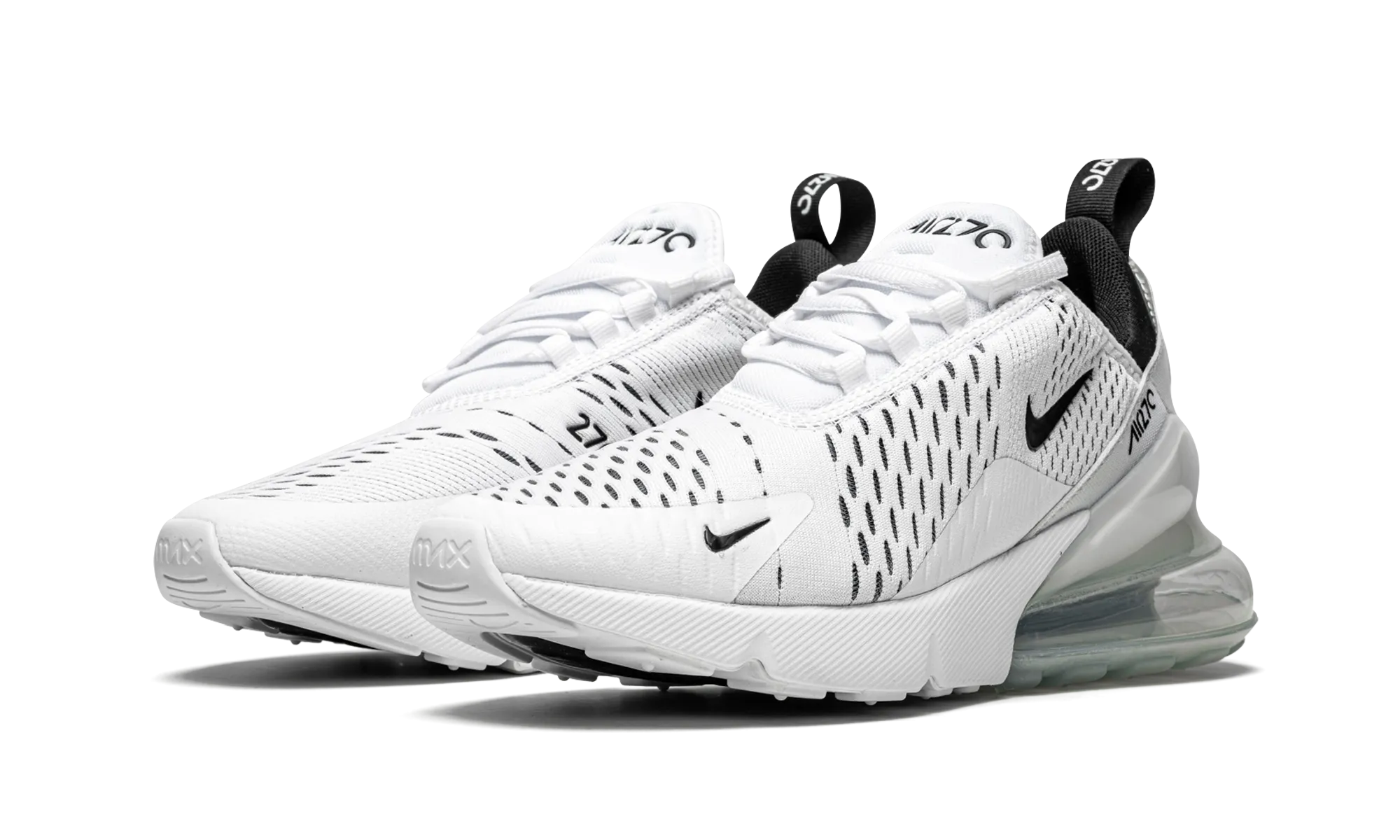 AIR MAX 270 MNS WMNS "White / Black" afternoon