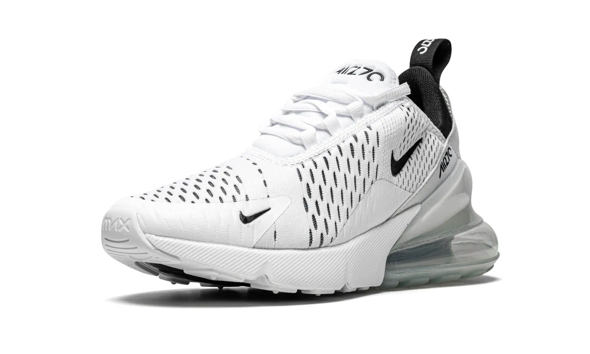 Track running running on a treadmill at home shoes AIR MAX 270 MNS WMNS "White / Black"