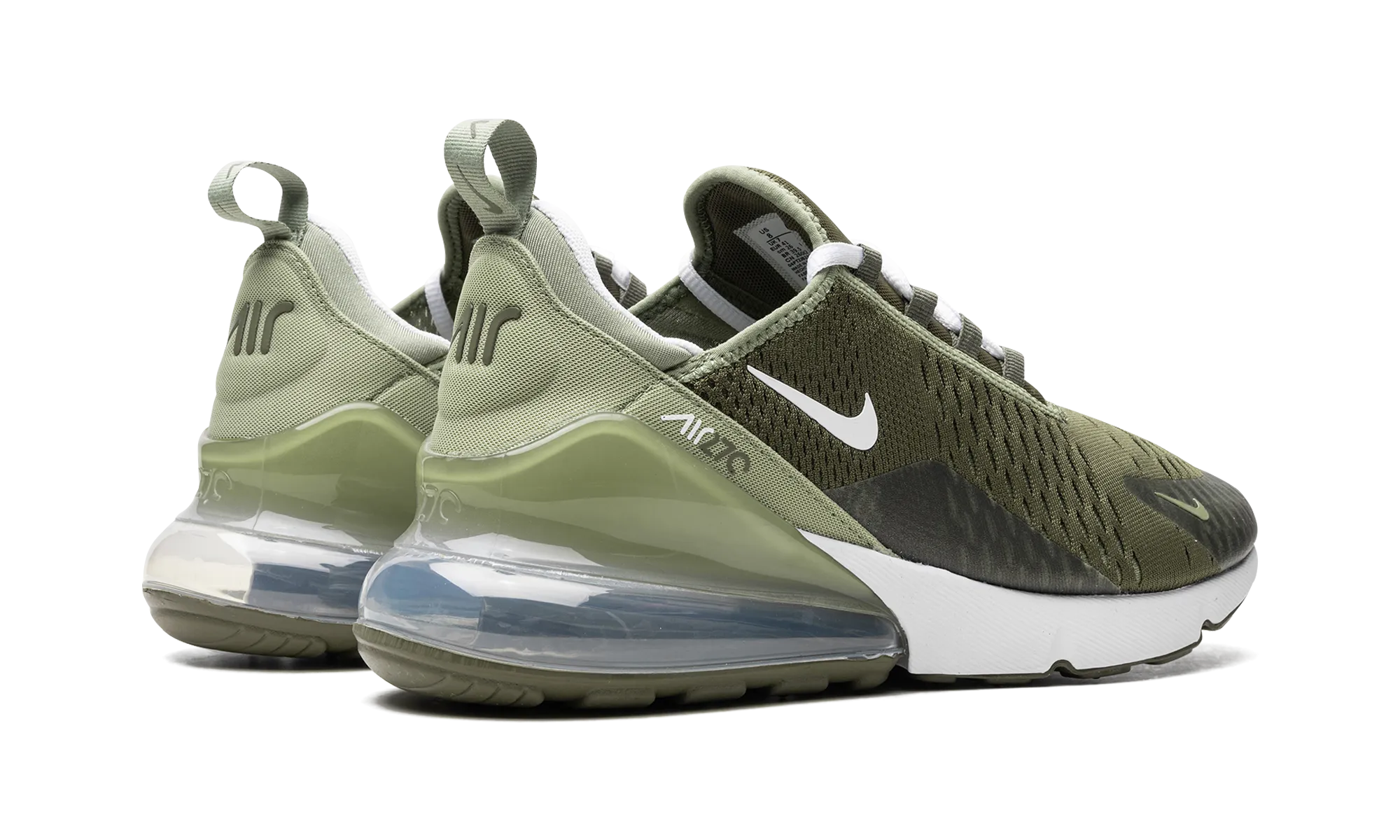 rubber outsole shoes daily use running shoes Air Max 270 "Medium Olive"
