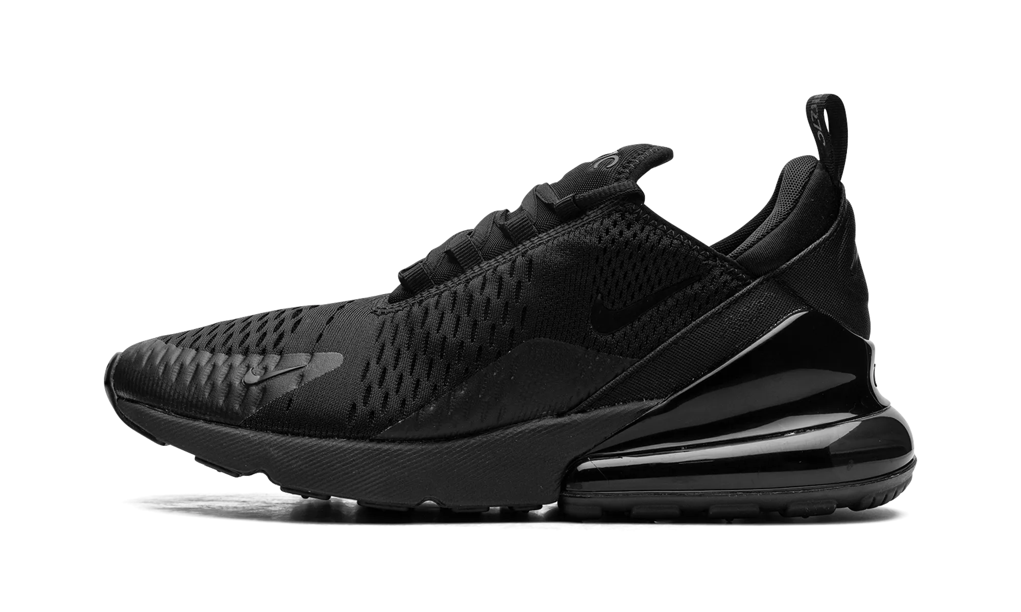 Shock Zone reinforced - toe - area - durability shoes Air Max 270 "Triple Black"
